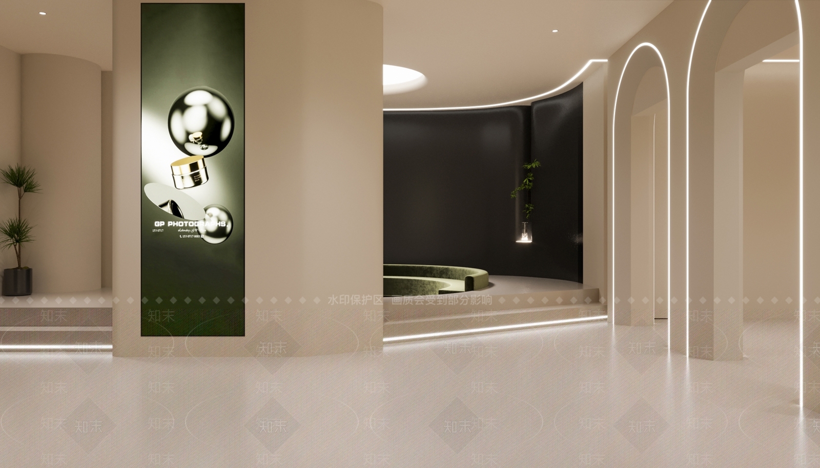 现代美容SPA3D模型下载【ID:1145546967】
