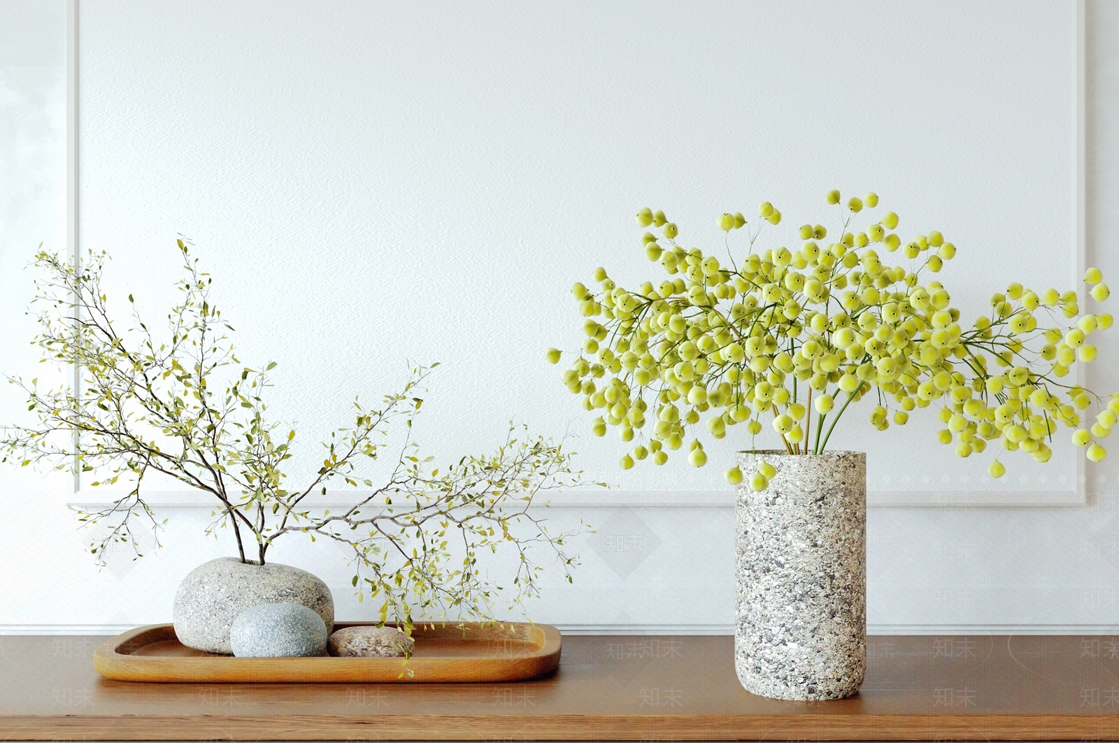 现代花艺SU模型草图