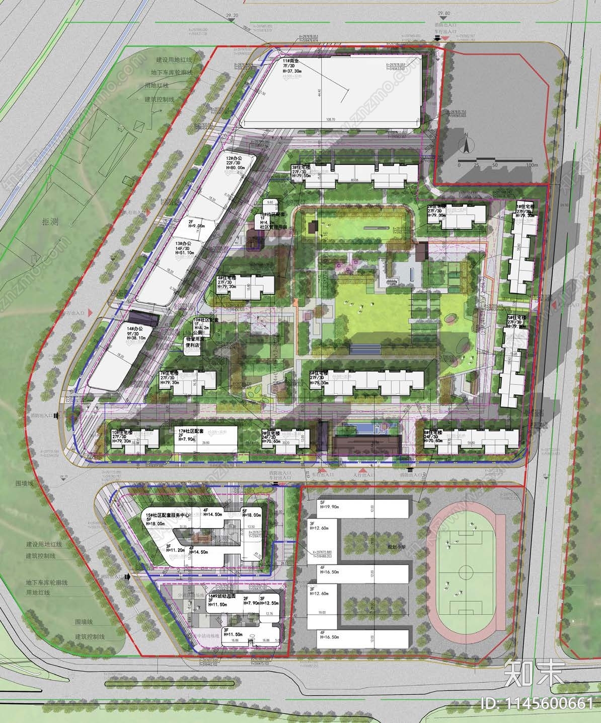 绿城北京豆各庄项目居住建筑方案文本下载【ID:1145600661】_【知末方案文本库】