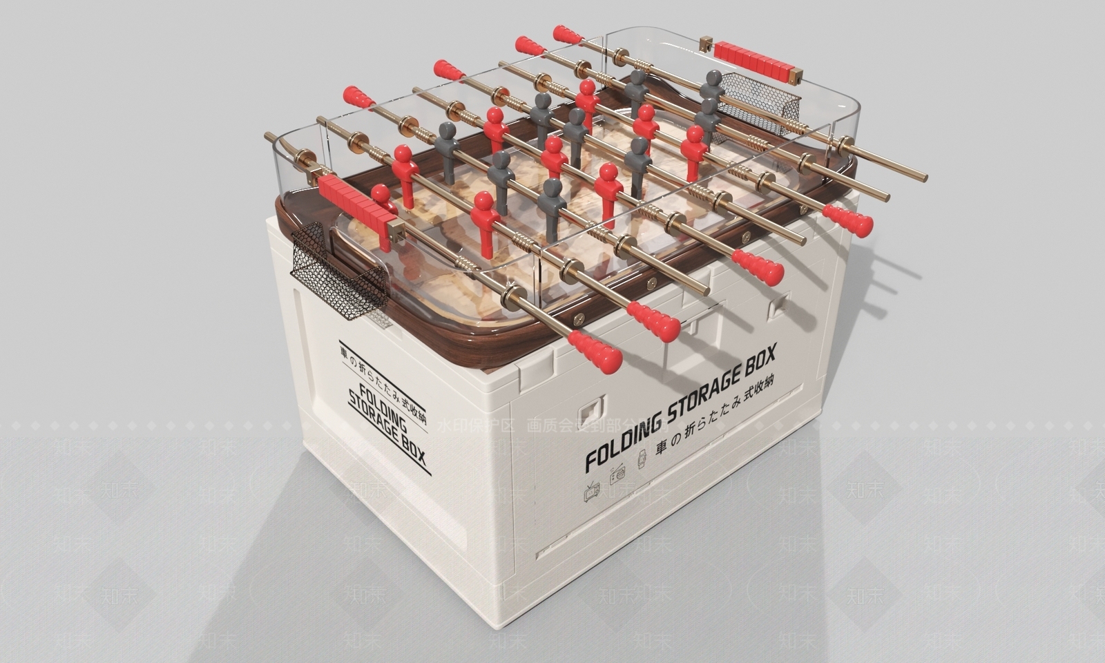 现代桌面足球3D模型下载【ID:1145626121】