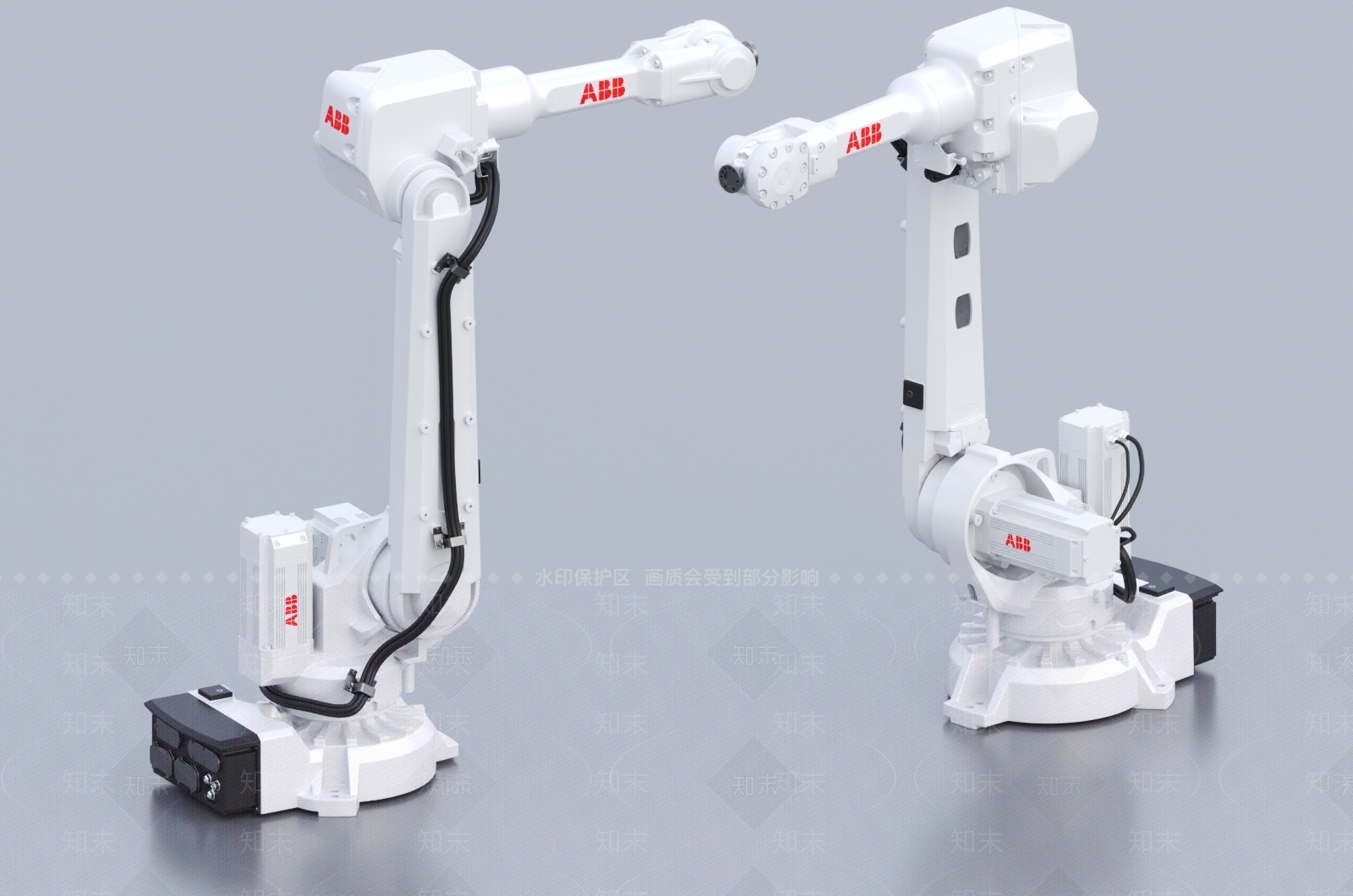 工业设备3D模型渲染效果图