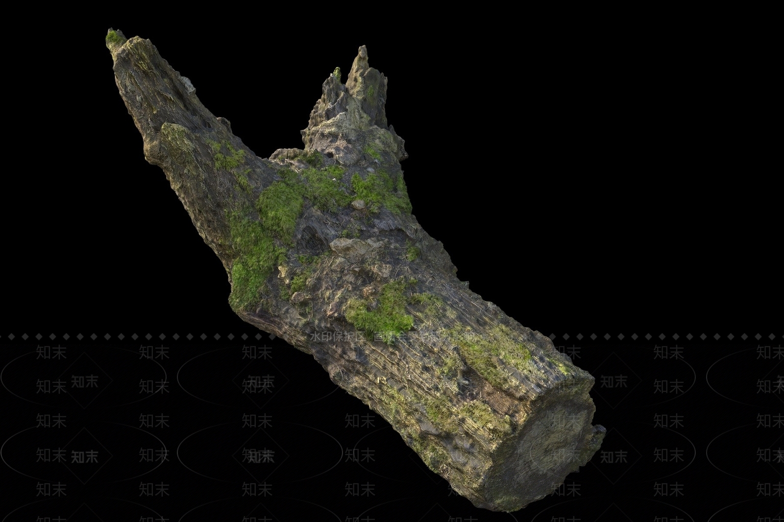 树桩3D模型下载【ID:1145637676】