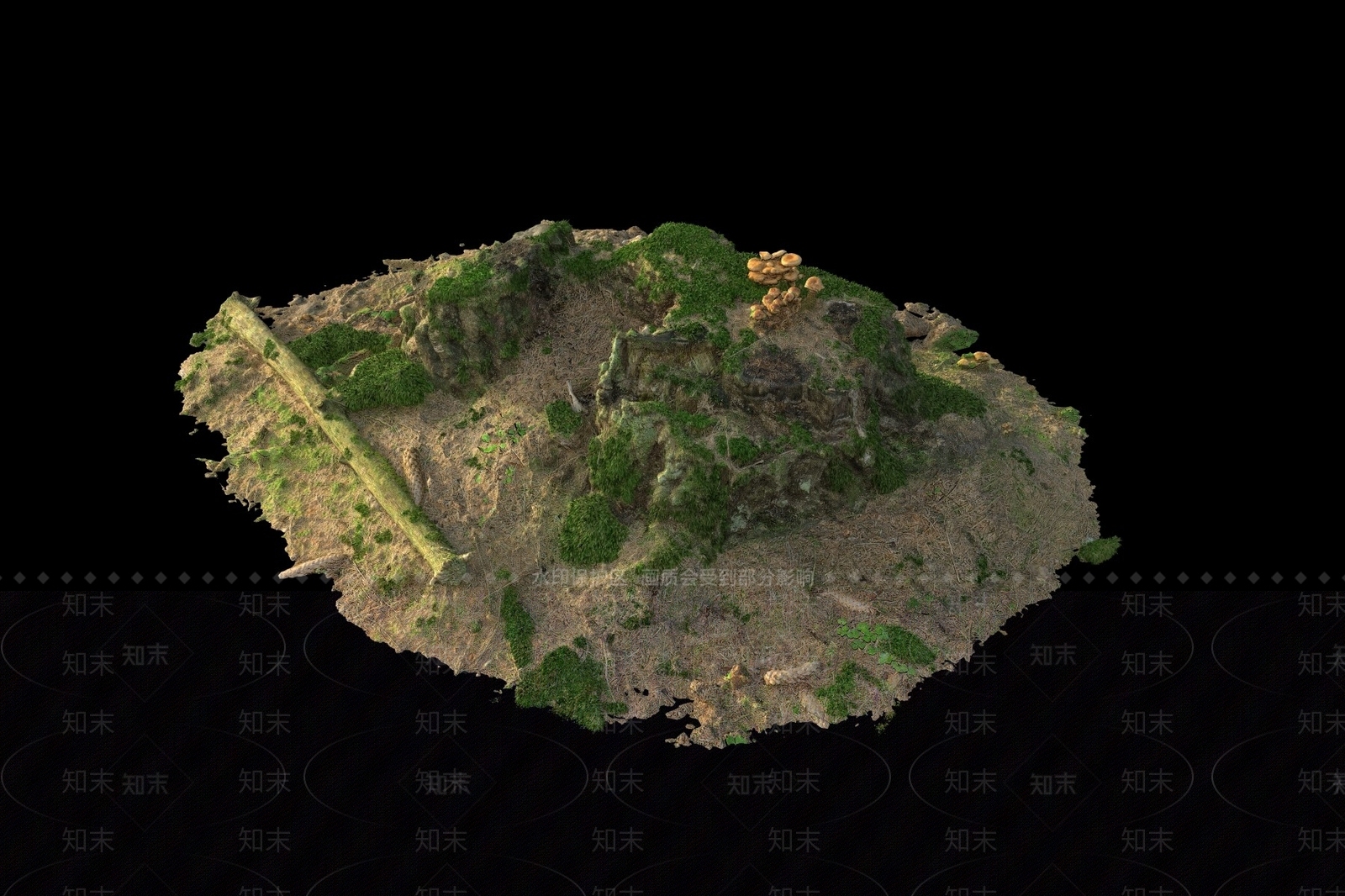 树桩3D模型下载【ID:1145637936】