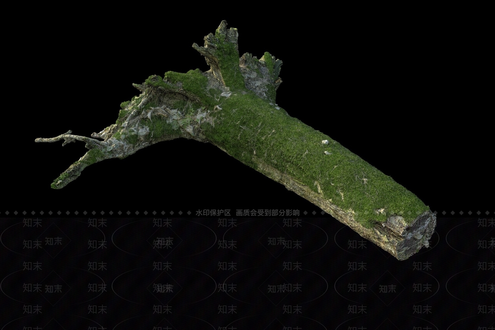 树桩3D模型下载【ID:1145638375】