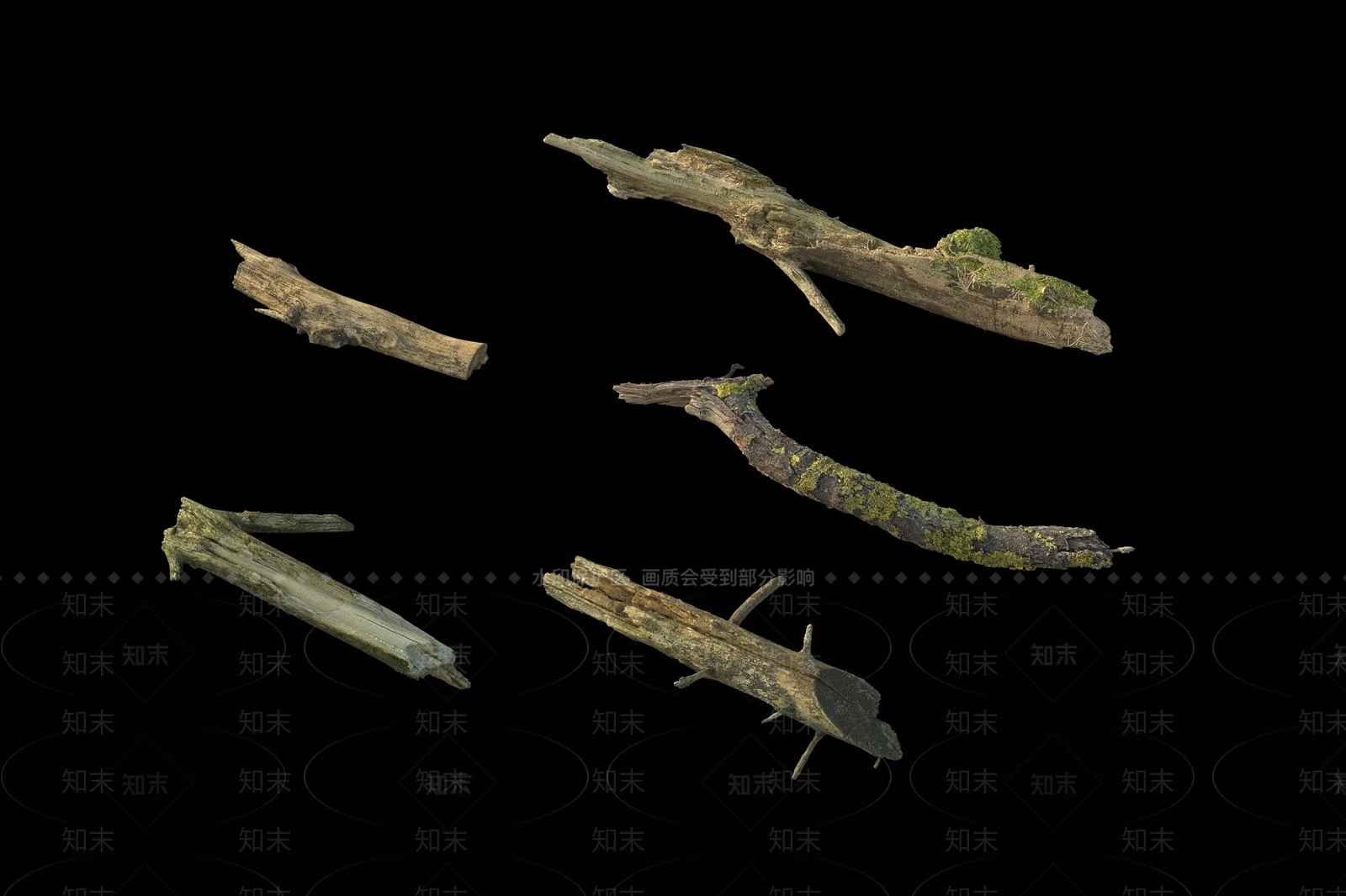 树桩3D模型下载【ID:1145639395】