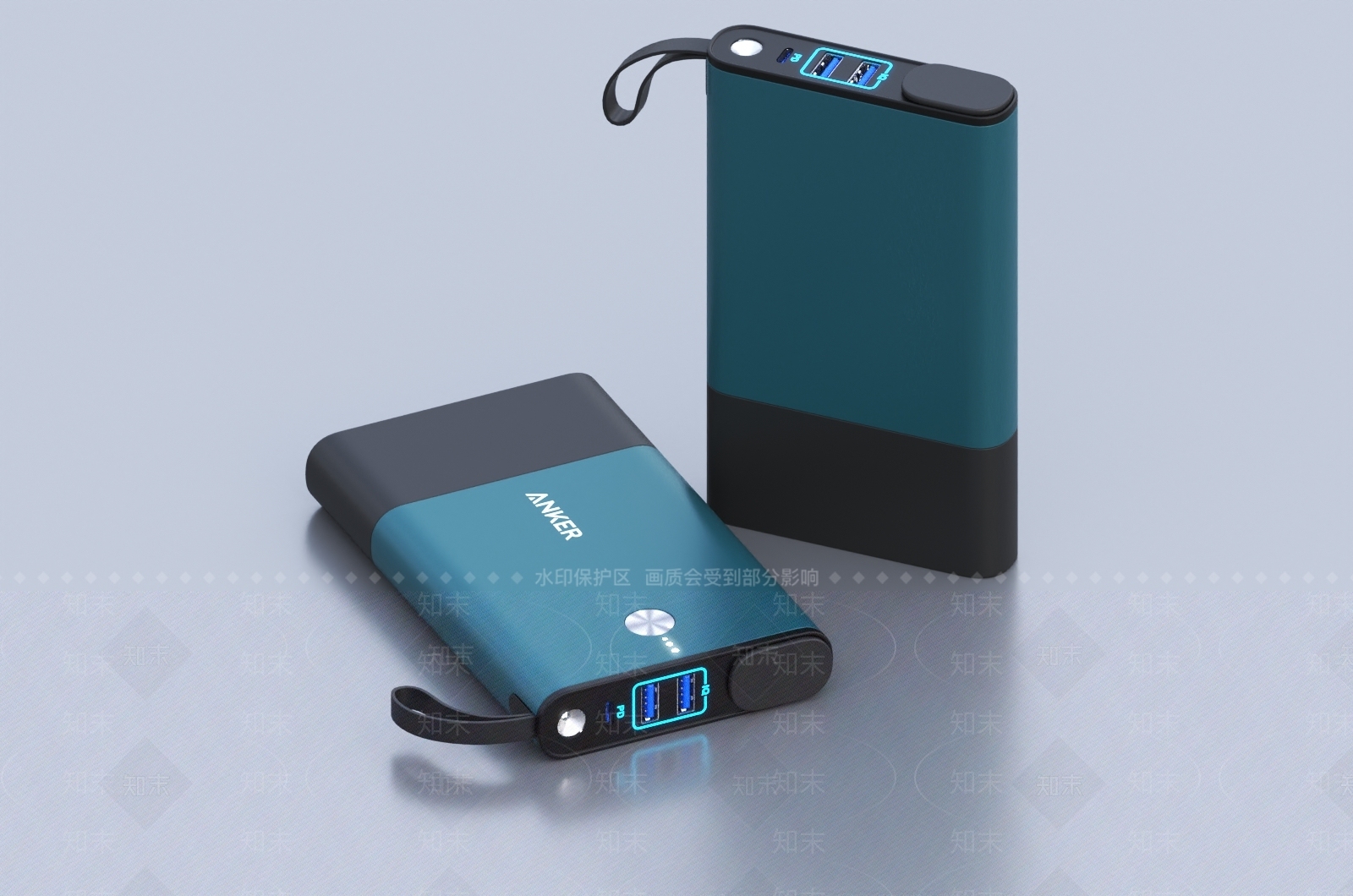 充电宝3D模型下载【ID:1145653022】