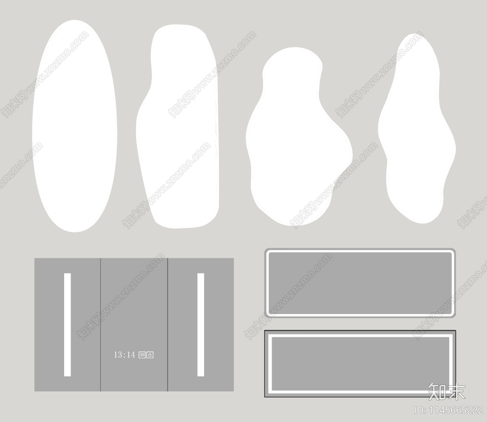 智能镜SU模型下载【ID:1145665222】