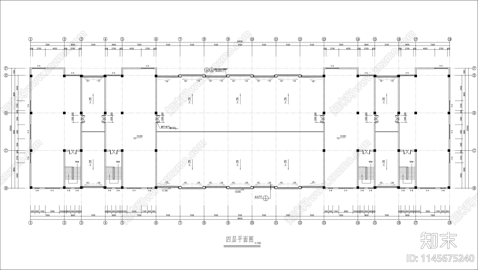 精密五金厂房车间建筑cad施工图下载【ID:1145675240】
