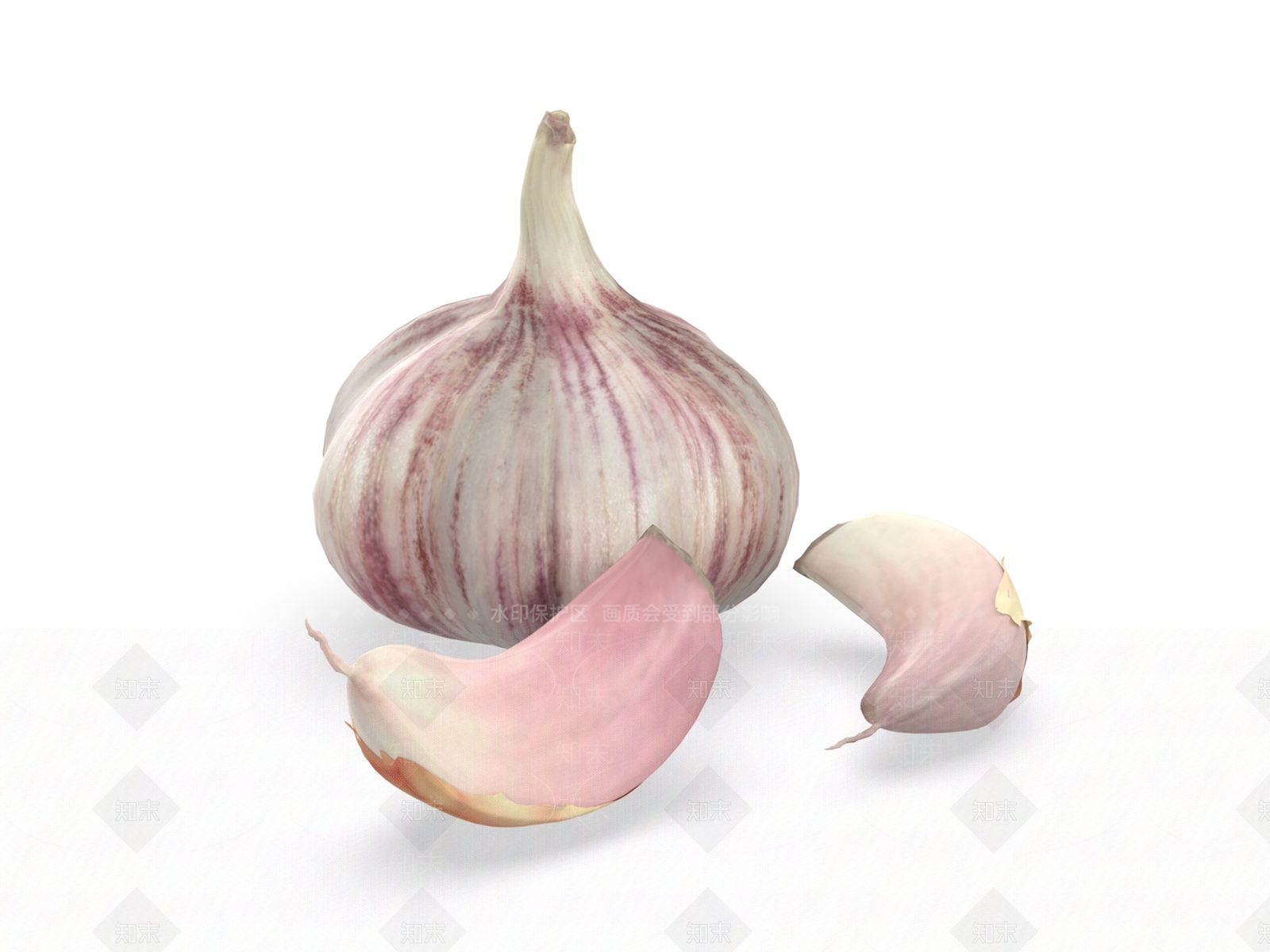 大蒜SU模型下载【ID:1145680255】