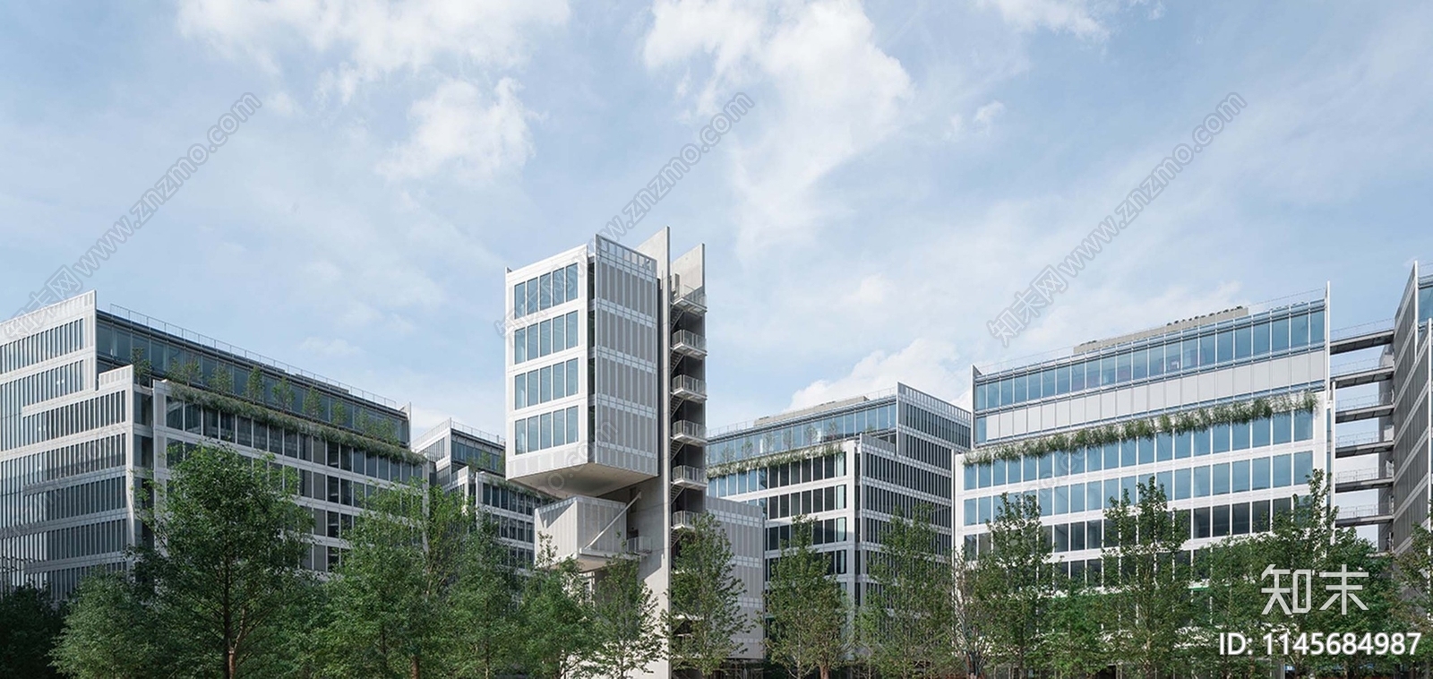 杭州慧展科技公司建筑cad施工图下载【ID:1145684987】