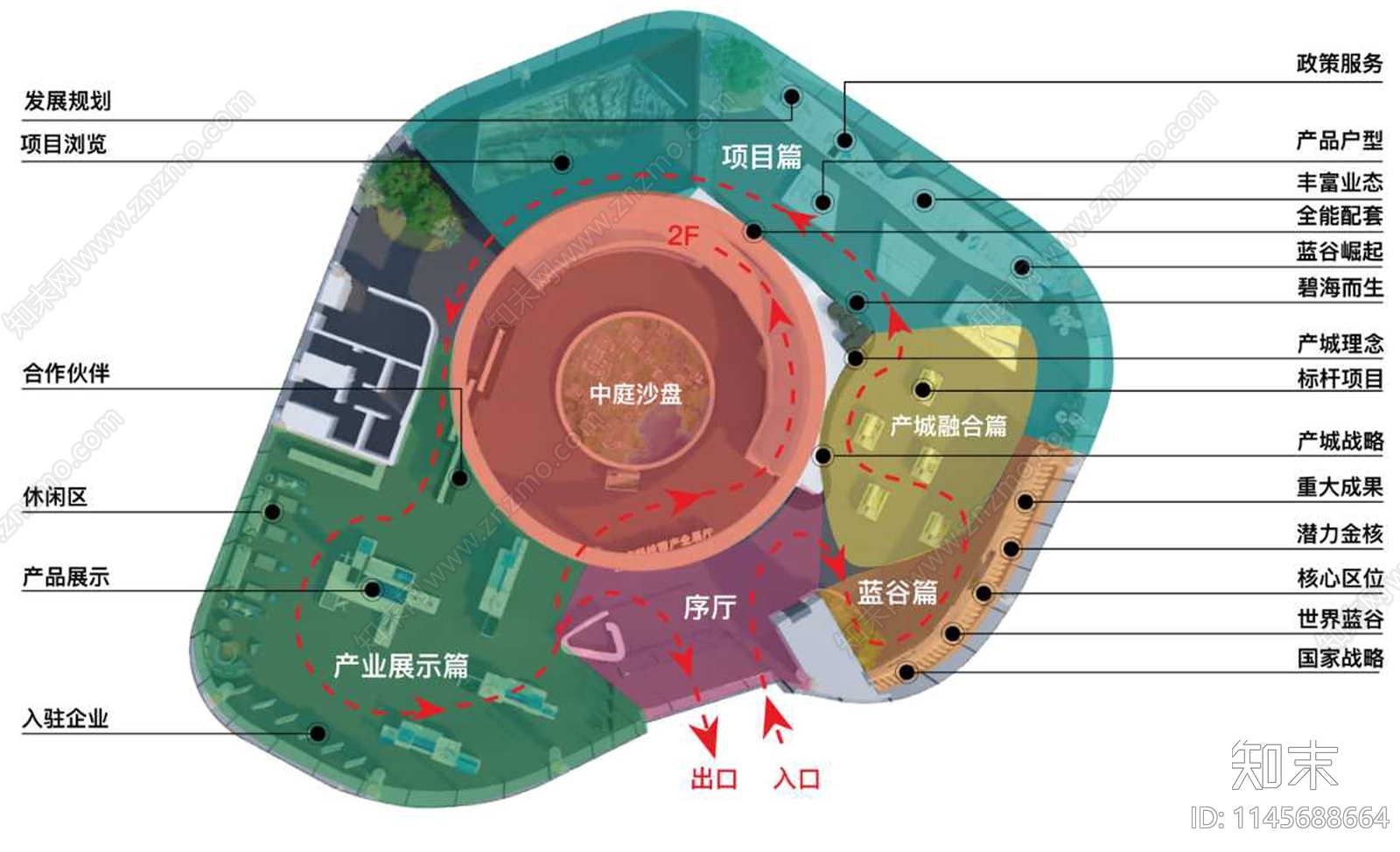 科技展厅全套室内cad施工图下载【ID:1145688664】