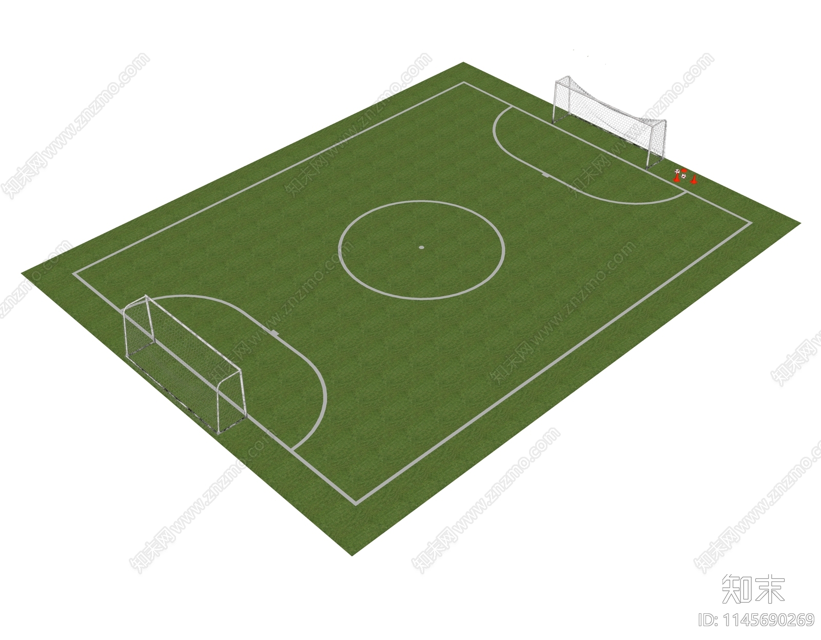 现代足球场SU模型下载【ID:1145690269】