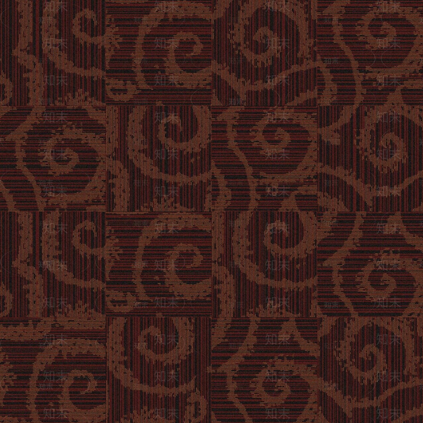 块状咖色花纹地毯贴图下载【ID:1145698453】