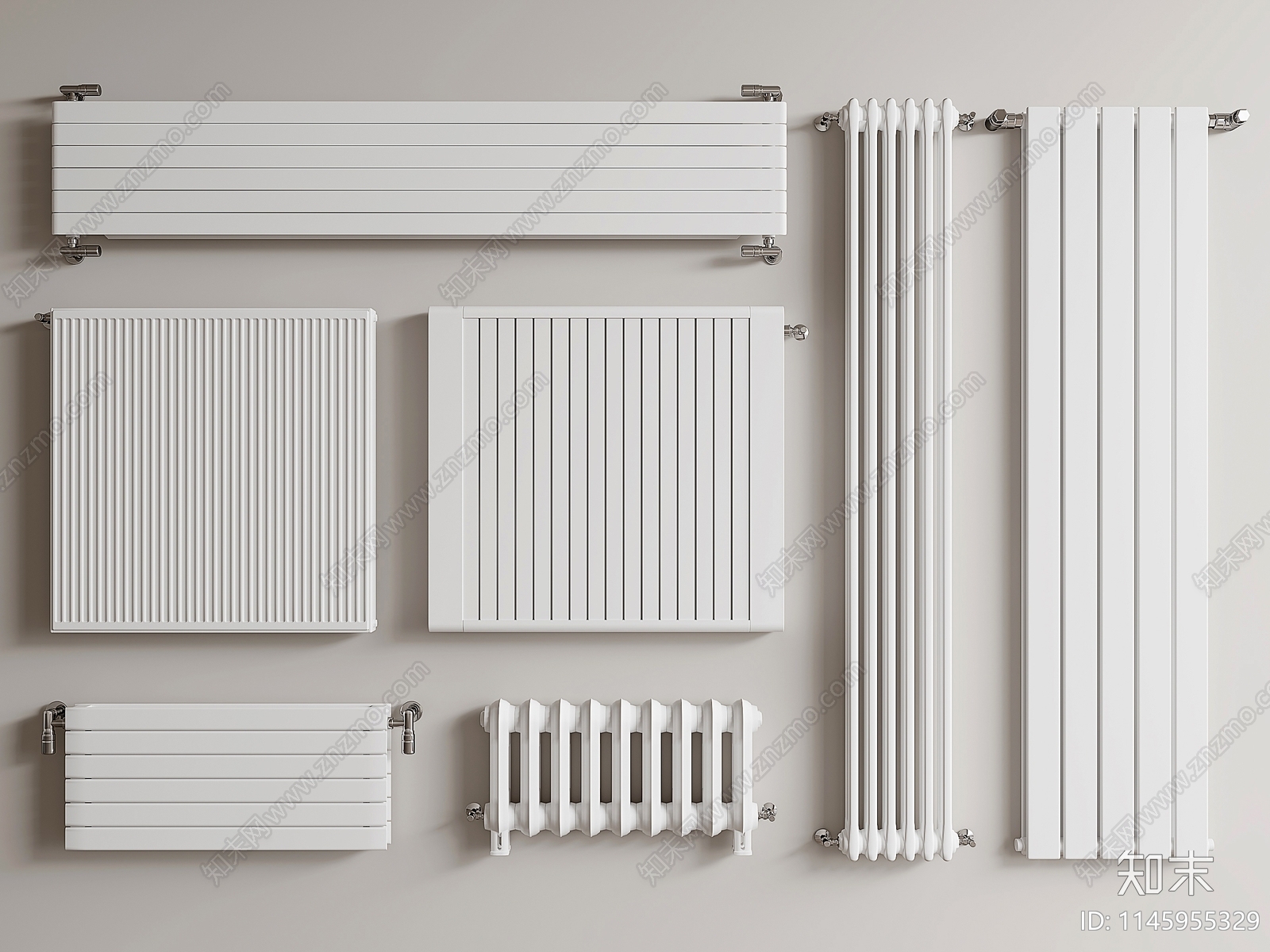 暖气片SU模型下载【ID:1145955329】