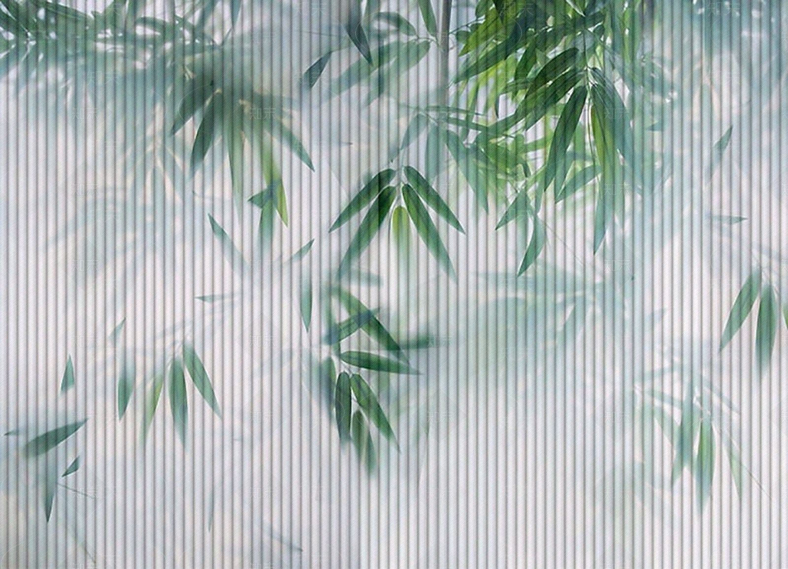 植物印花竹子长虹玻璃贴图贴图下载【ID:1145713050】