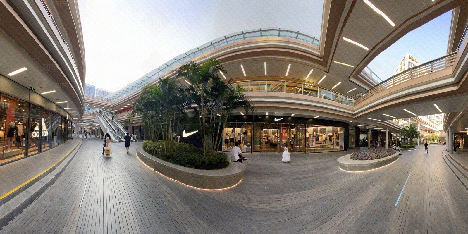 城市室外商业街店铺门店全景HDR贴图贴图下载【ID:1145723621】