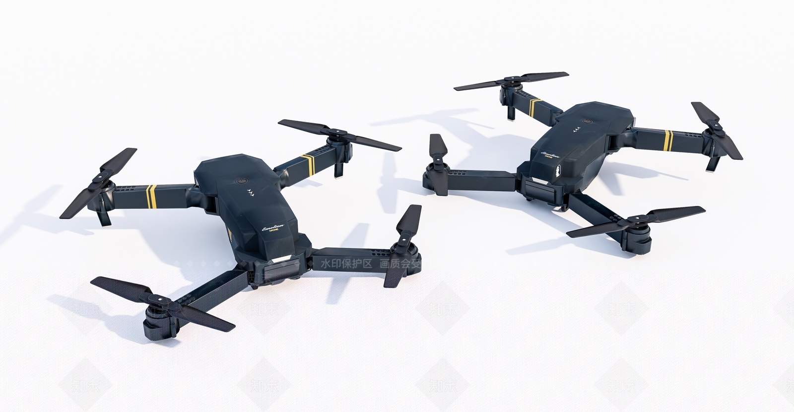 现代无人机3D模型下载【ID:1145729632】