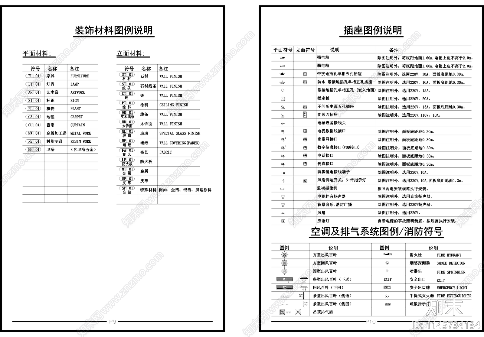 图纸编制标准符号线型图例制图规范cad施工图下载【ID:1145734134】