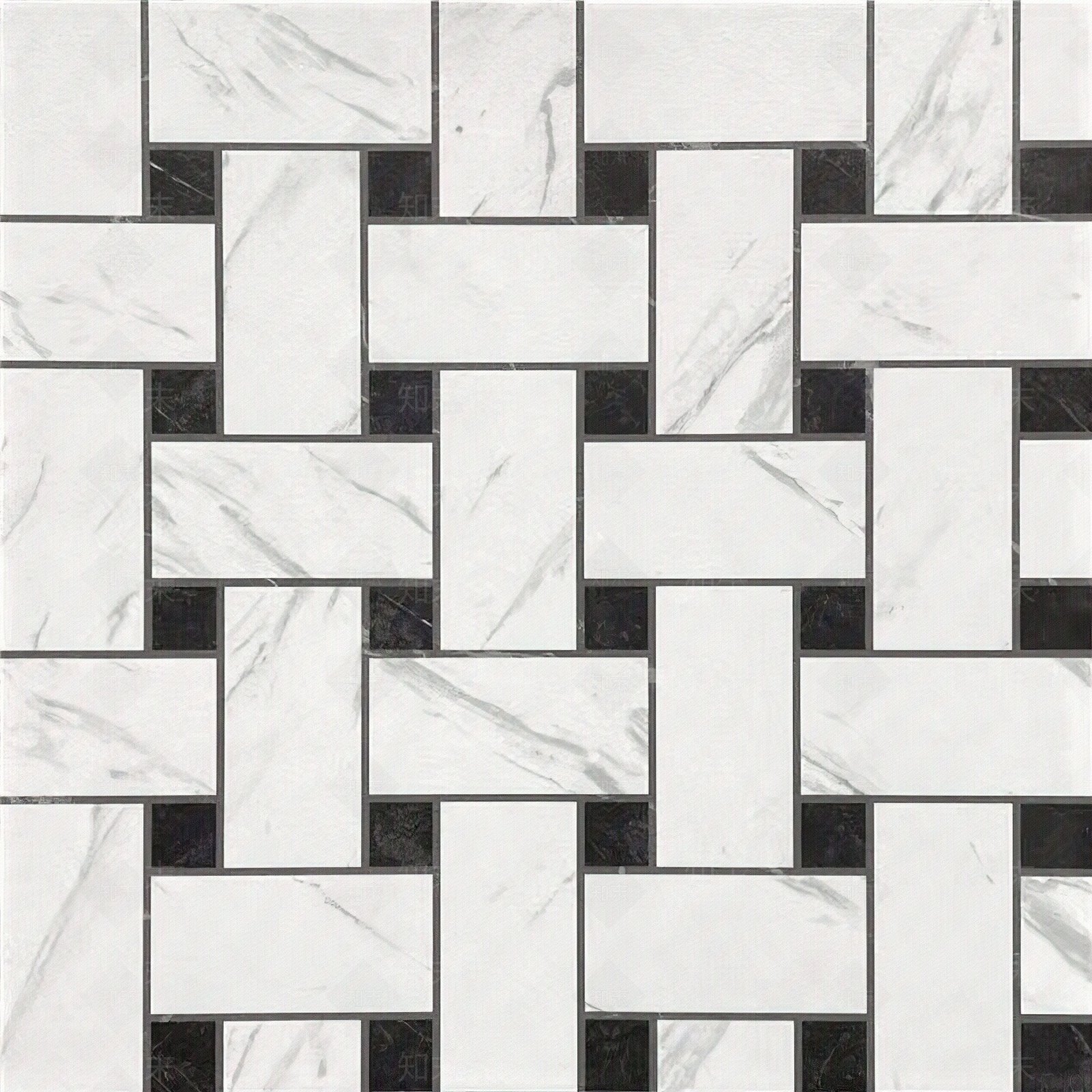 黑白小花砖下载【ID:1145741114】