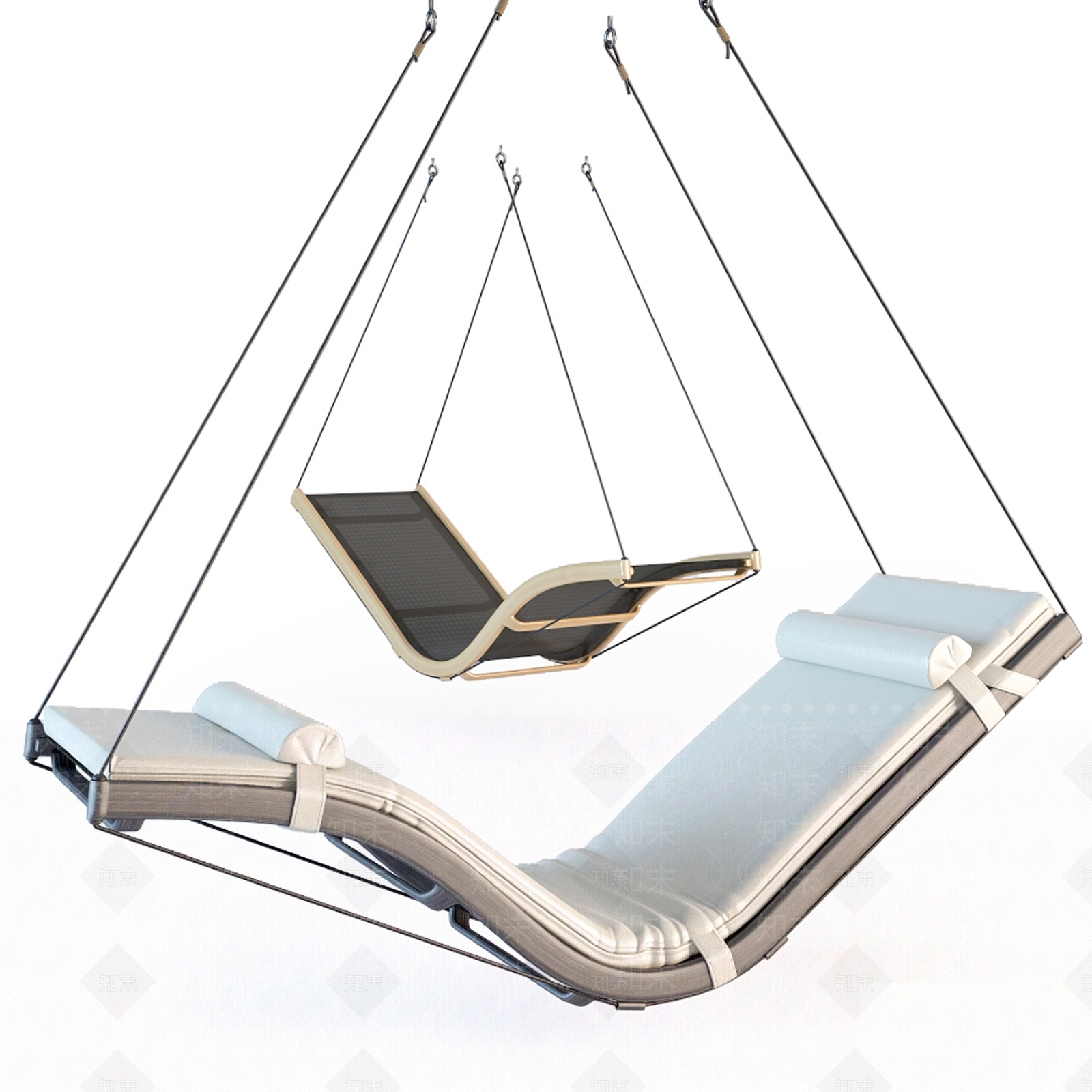 现代吊床SU模型下载【ID:1145744387】