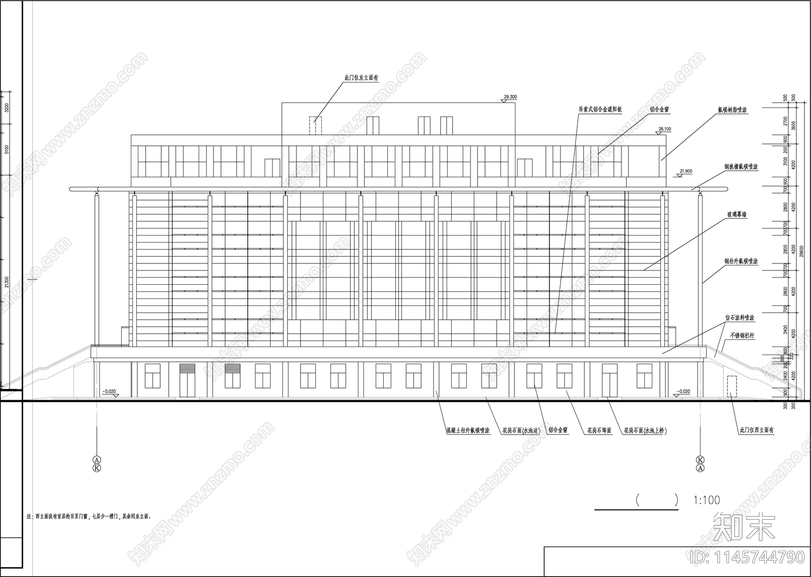 师范学院建筑cad施工图下载【ID:1145744790】