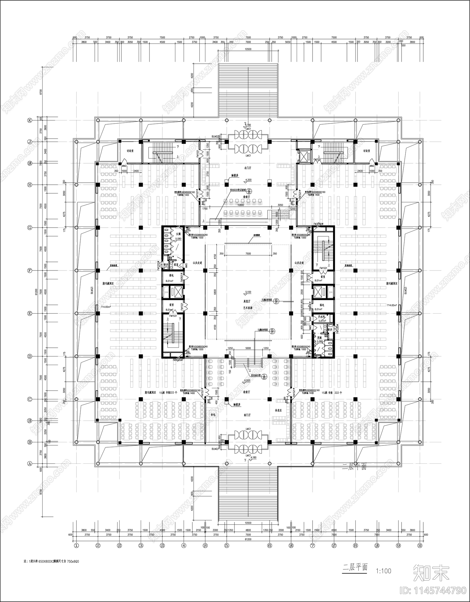 师范学院建筑cad施工图下载【ID:1145744790】