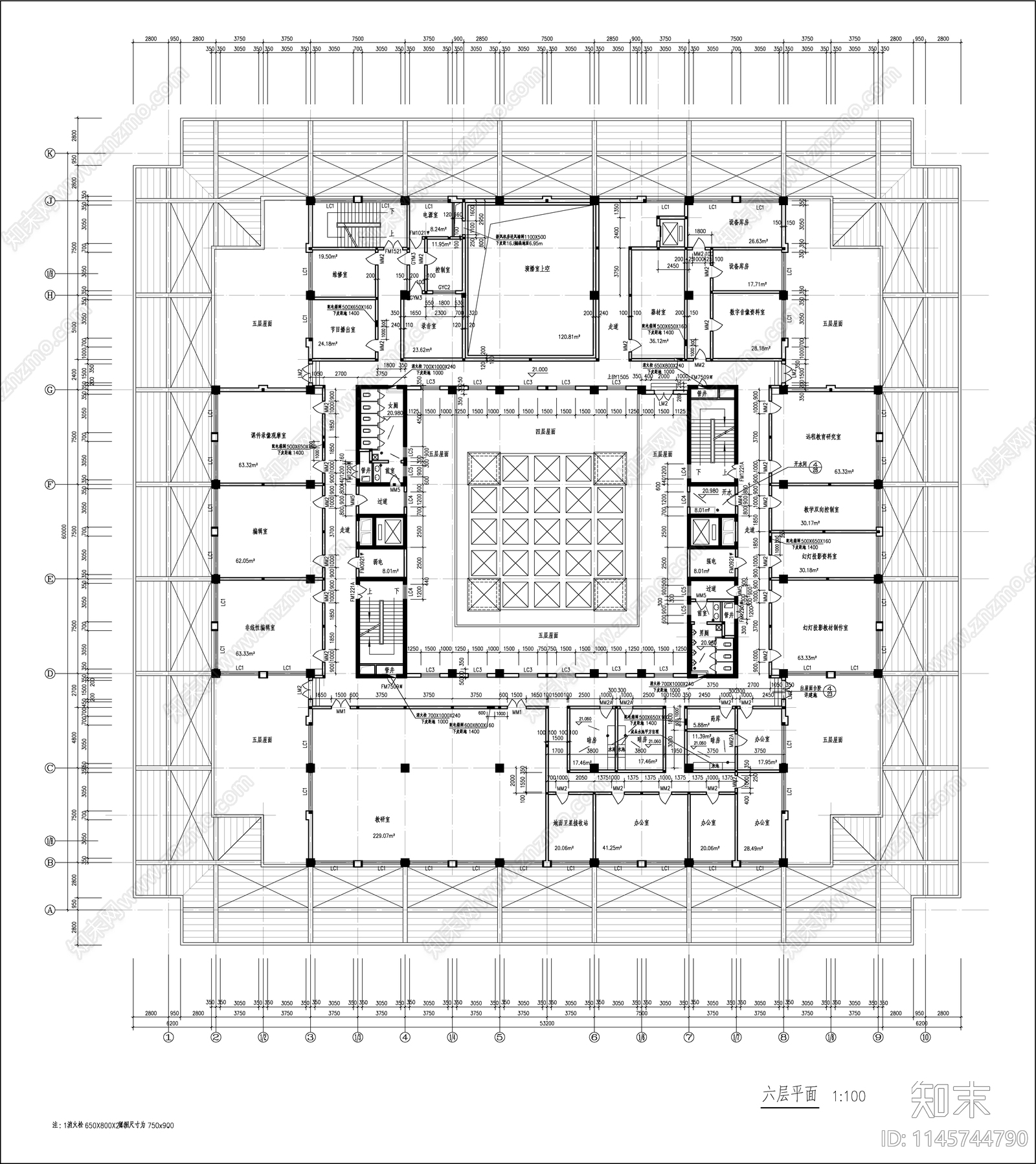 师范学院建筑cad施工图下载【ID:1145744790】