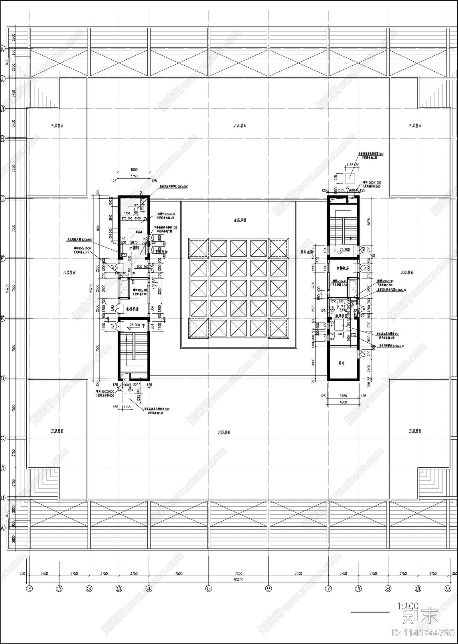 师范学院建筑cad施工图下载【ID:1145744790】