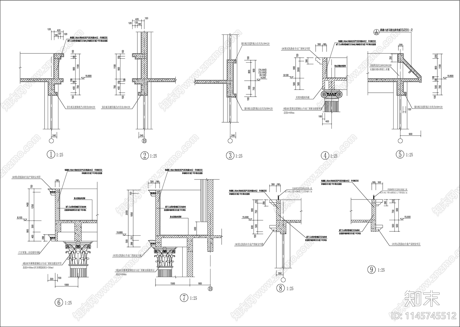 卫生学校实验楼建筑cad施工图下载【ID:1145745512】