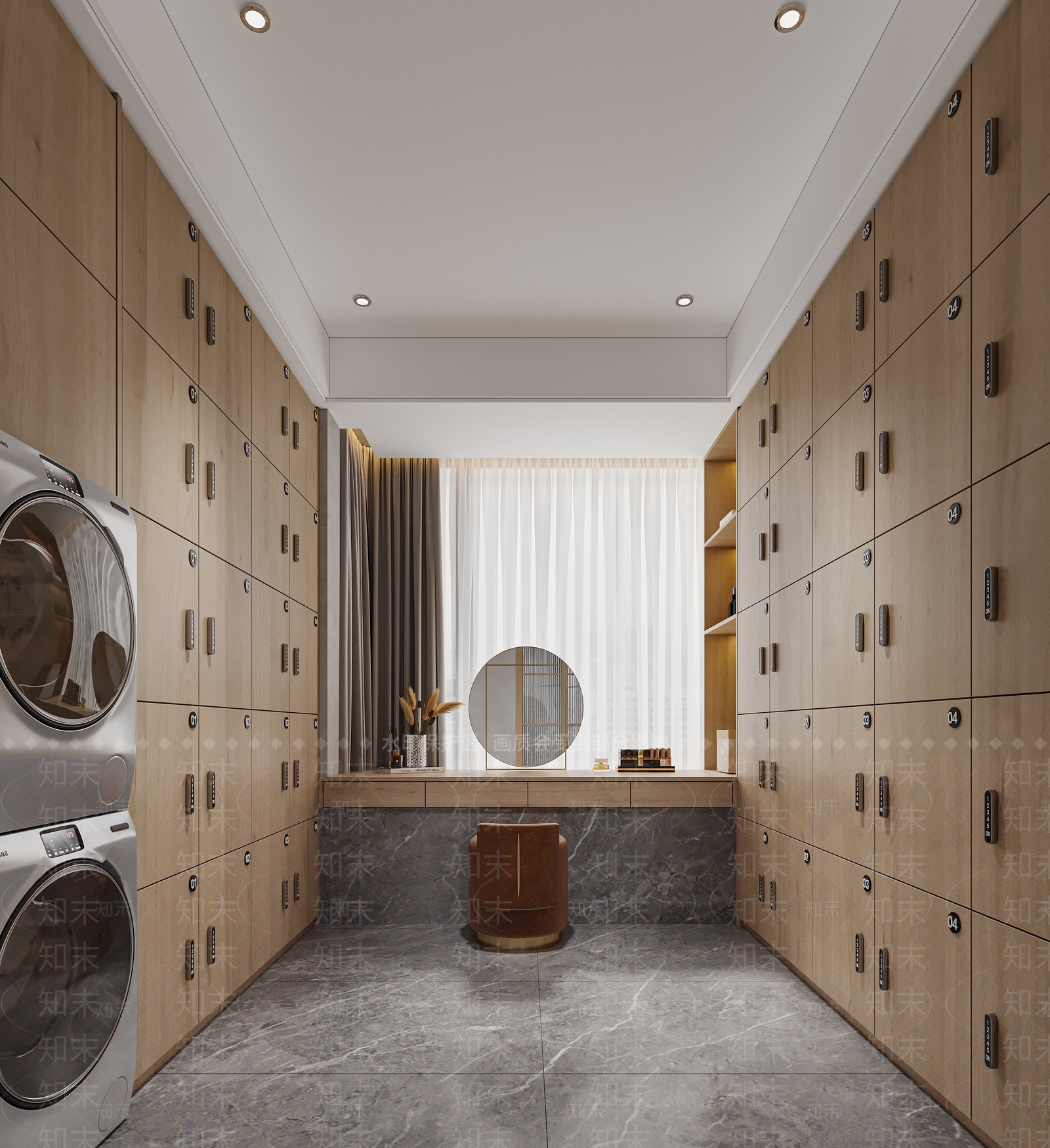 现代健身房3D模型下载【ID:1145783930】