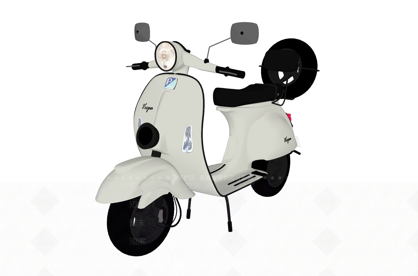 电动车SU模型下载【ID:1145801347】