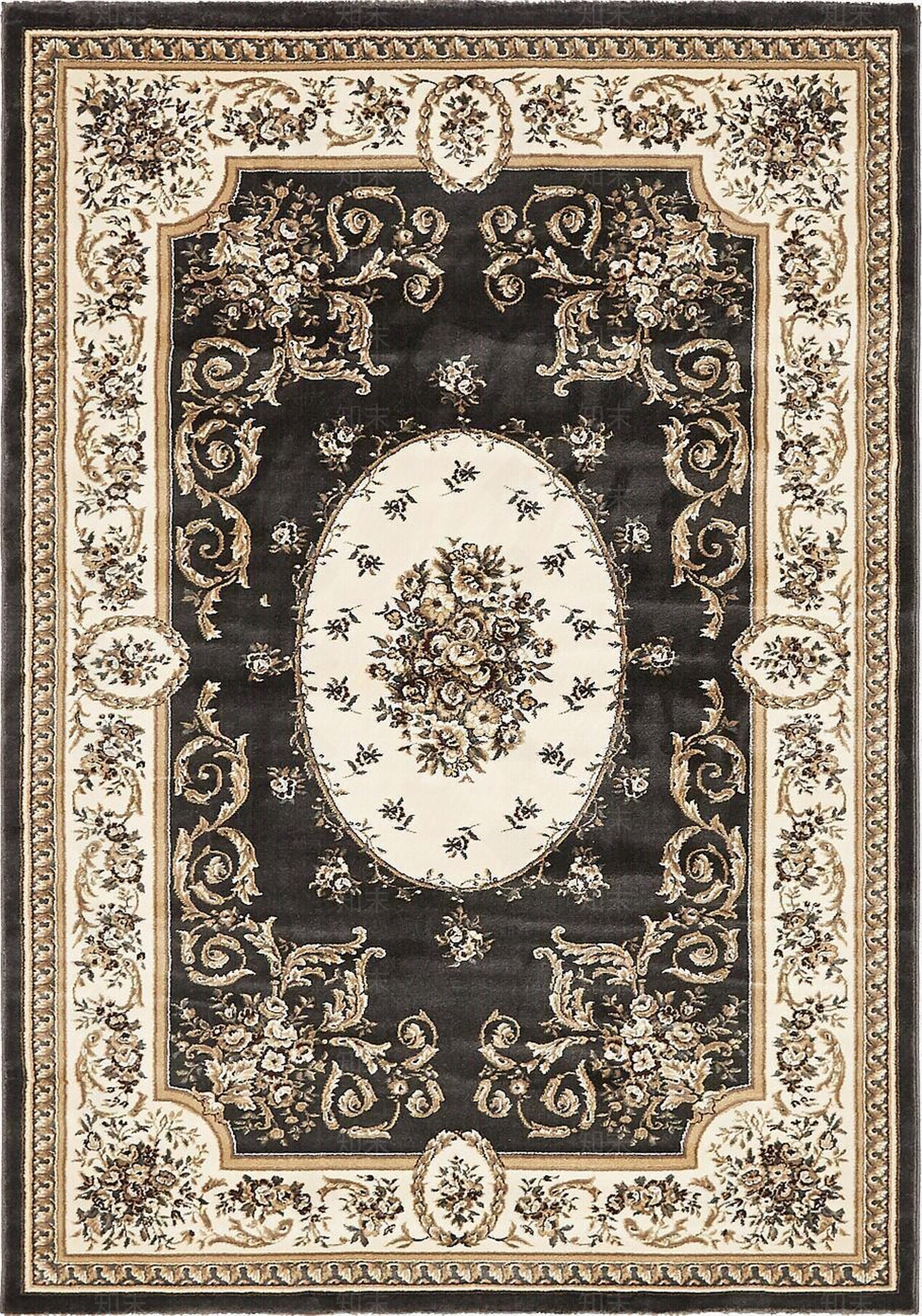 欧式复古印花地毯贴图下载【ID:1145803779】