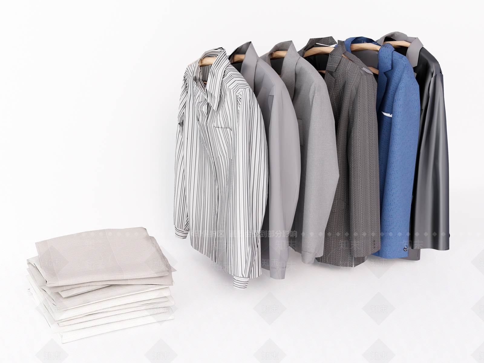 衣服SU模型下载【ID:1145806012】