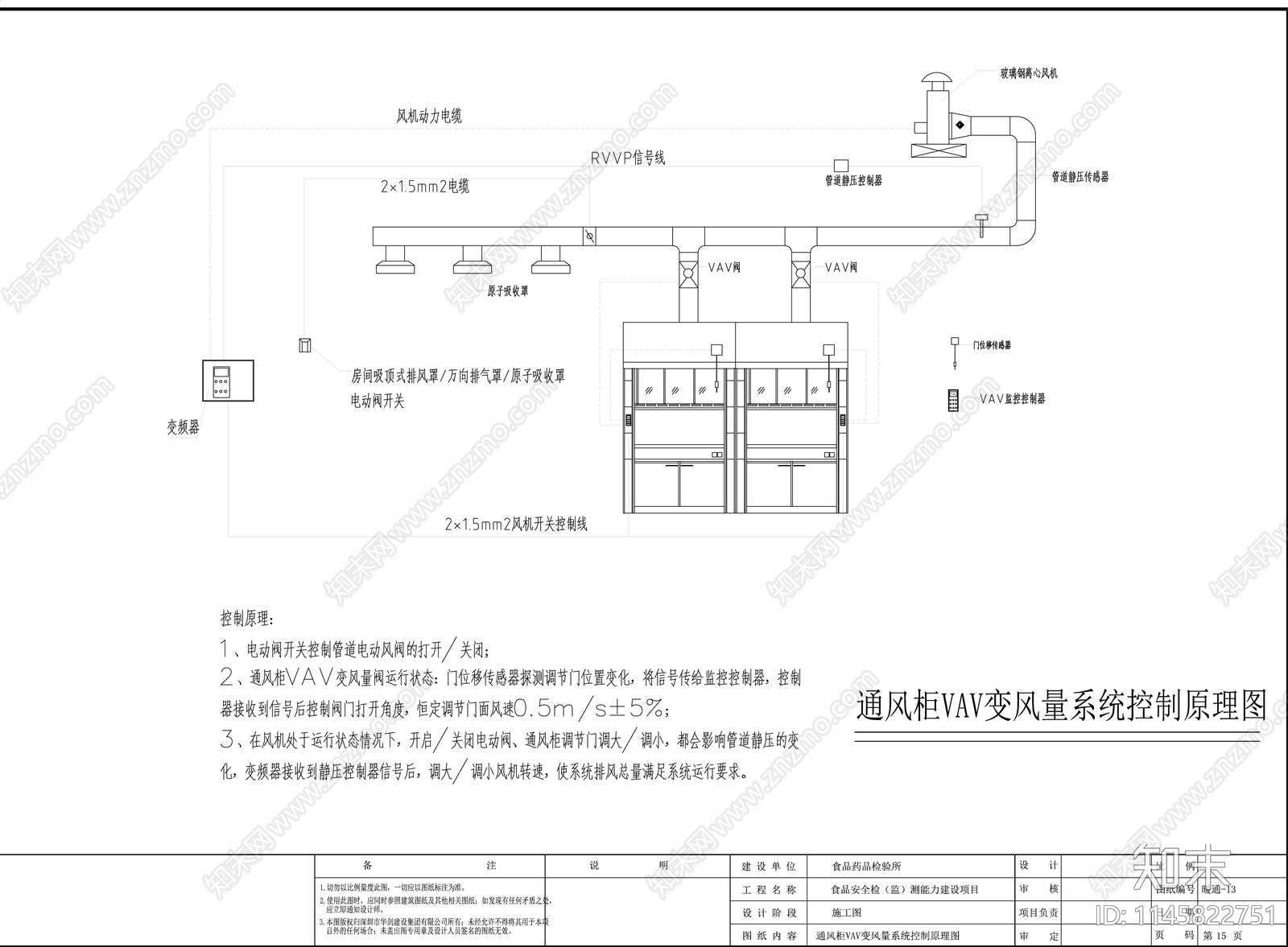 药检所食品检测分析实验室室内cad施工图下载【ID:1145822751】