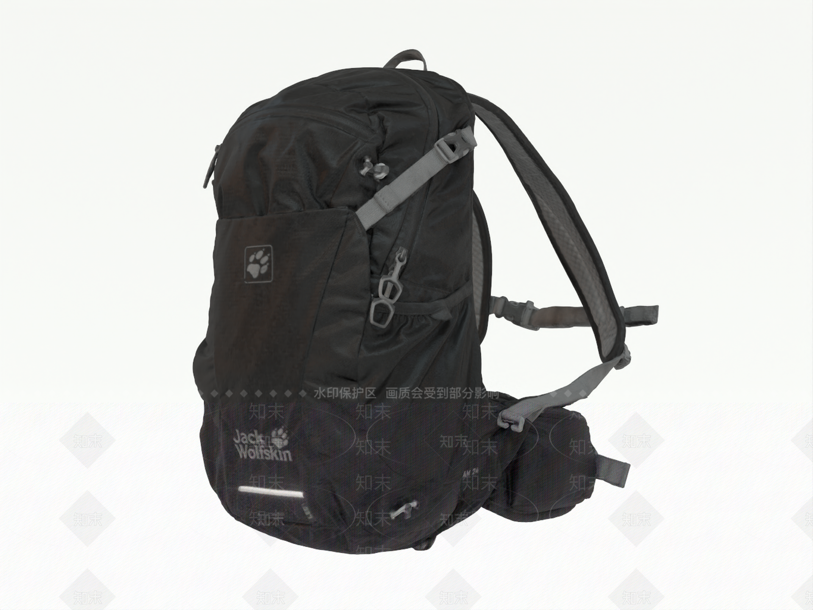 书包背包3D模型下载【ID:1145837881】