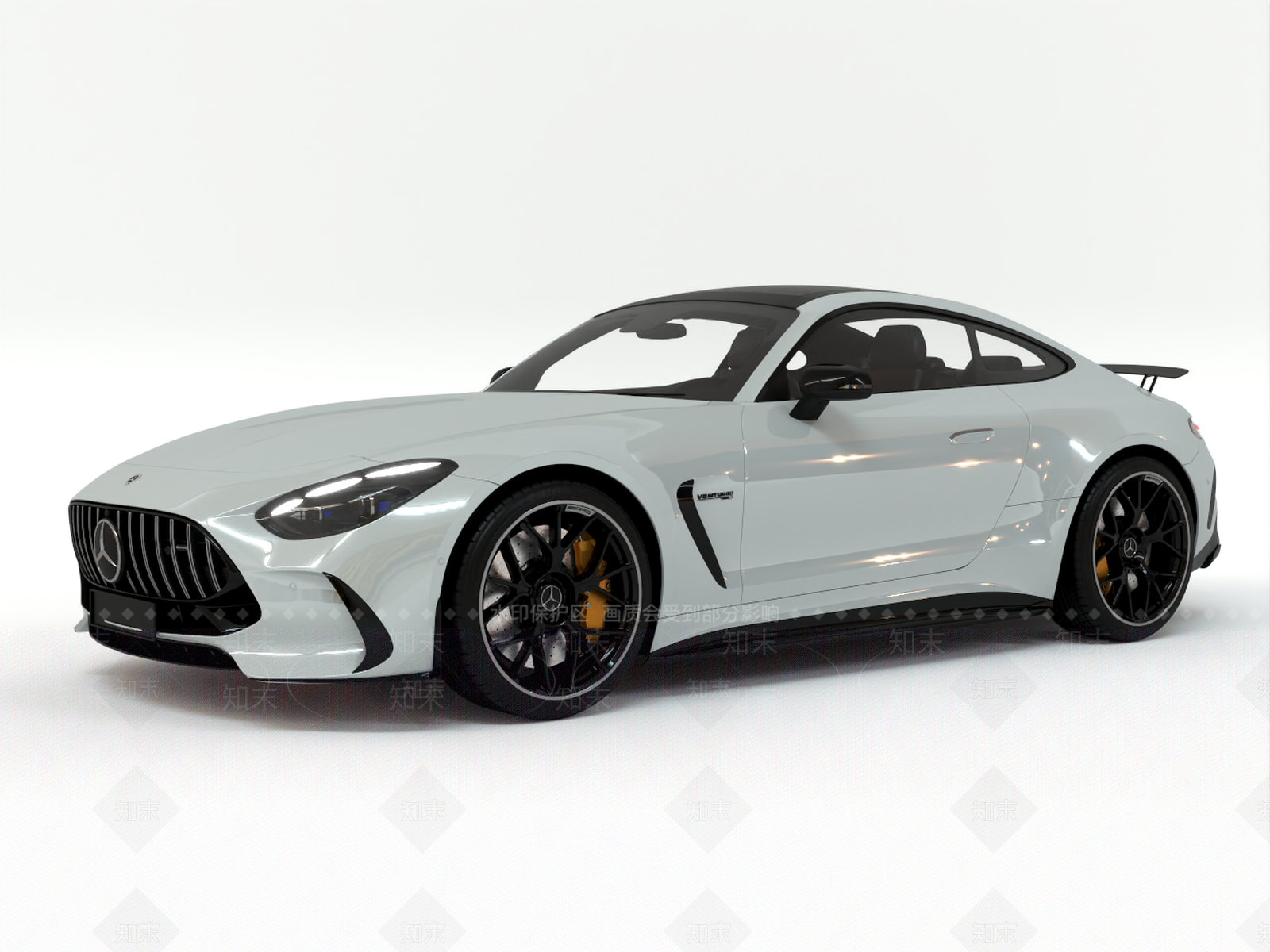 SL63奔驰概念车3D模型下载【ID:1145838430】