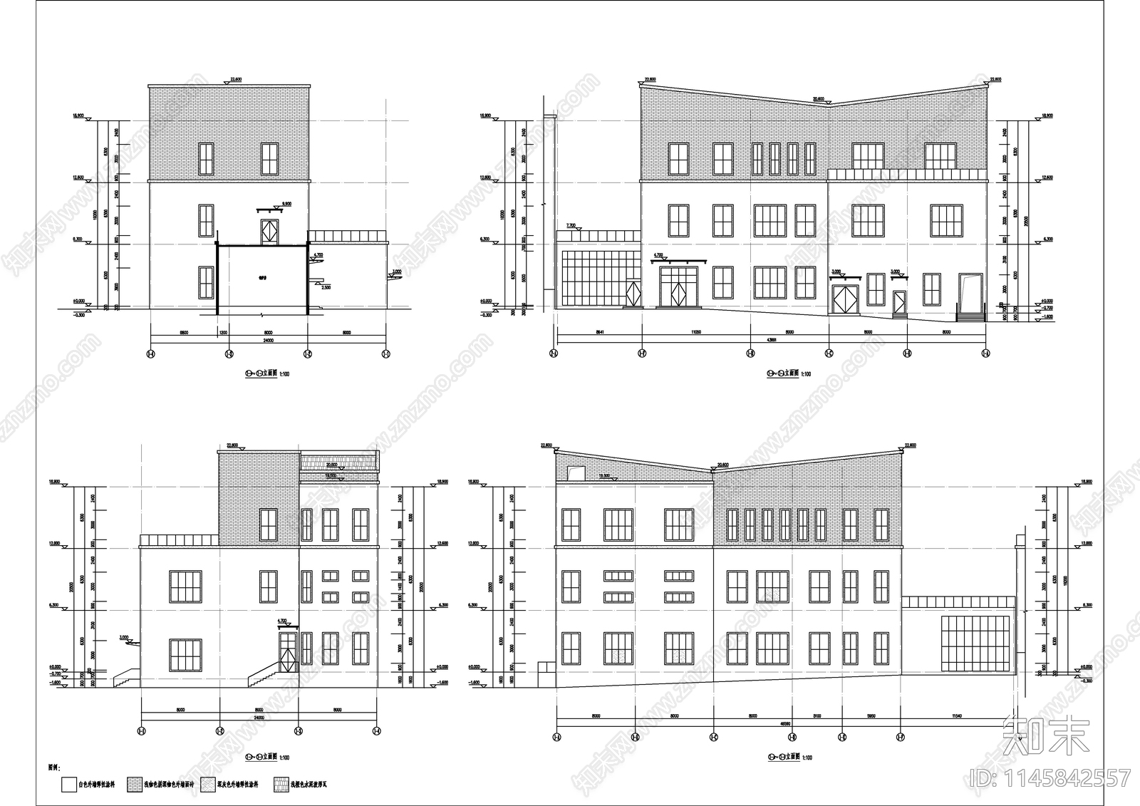 厂房生产车间建筑cad施工图下载【ID:1145842557】