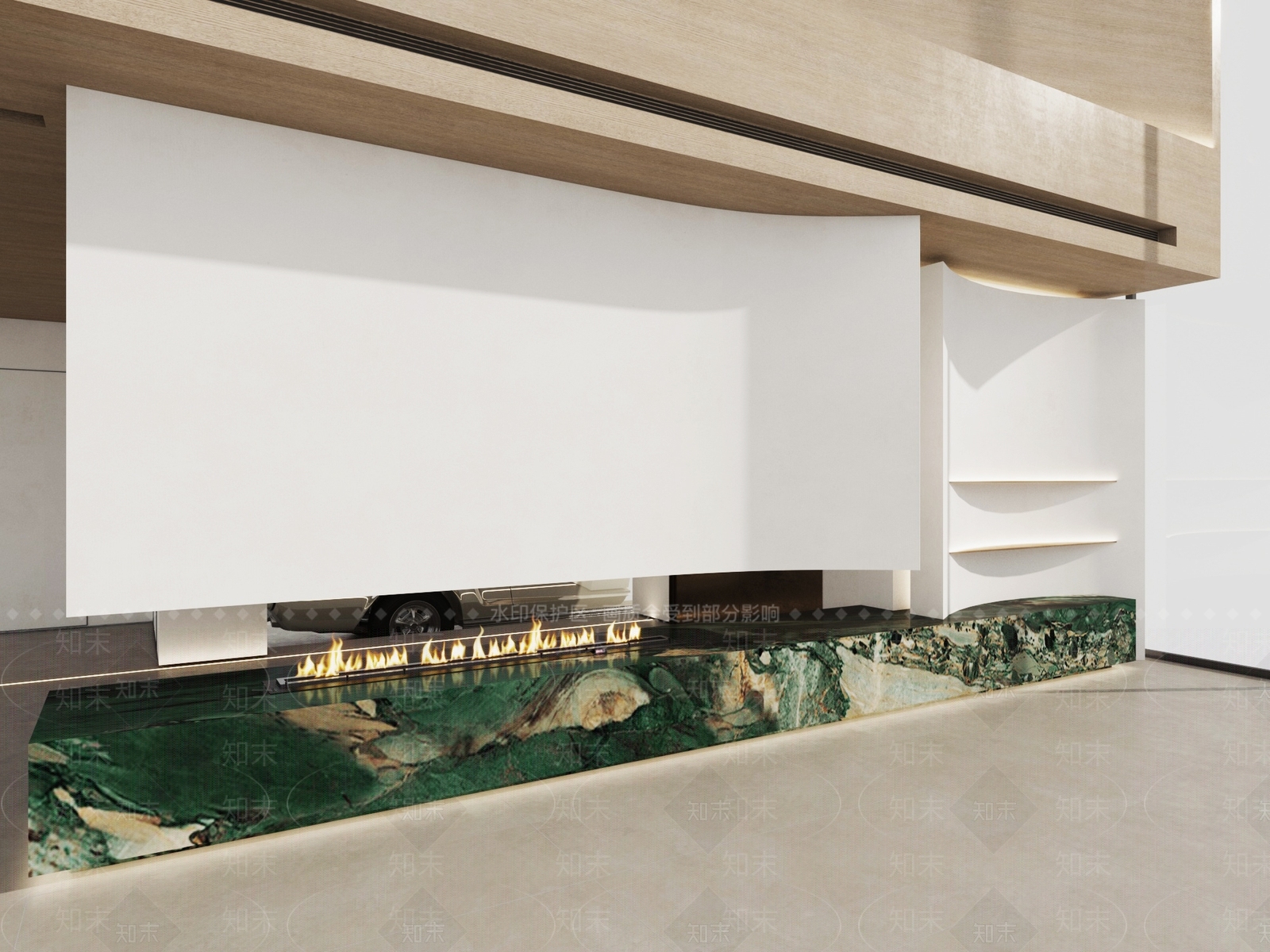 现代壁炉3D模型下载【ID:1145843809】