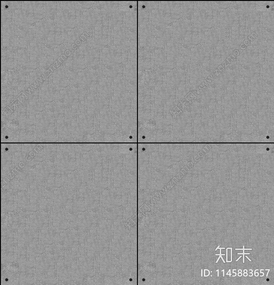 高清灰色有缝微水泥混凝土花岗岩真石漆瓷砖墙面贴图下载【ID:1145883657】
