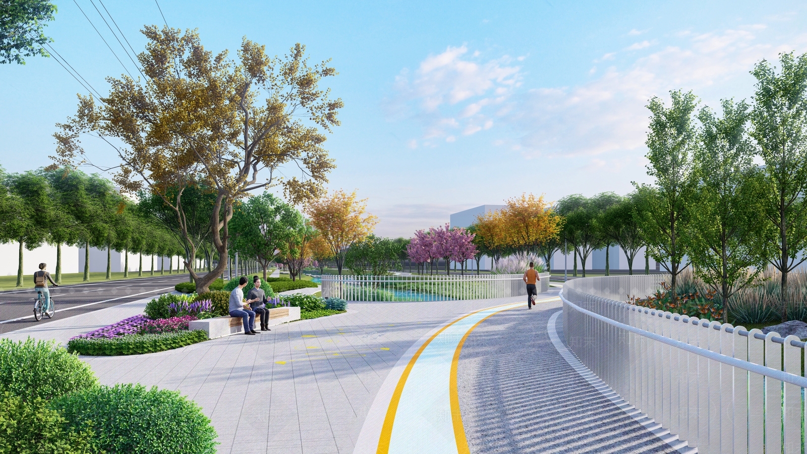 现代道路SU模型下载【ID:1145891535】
