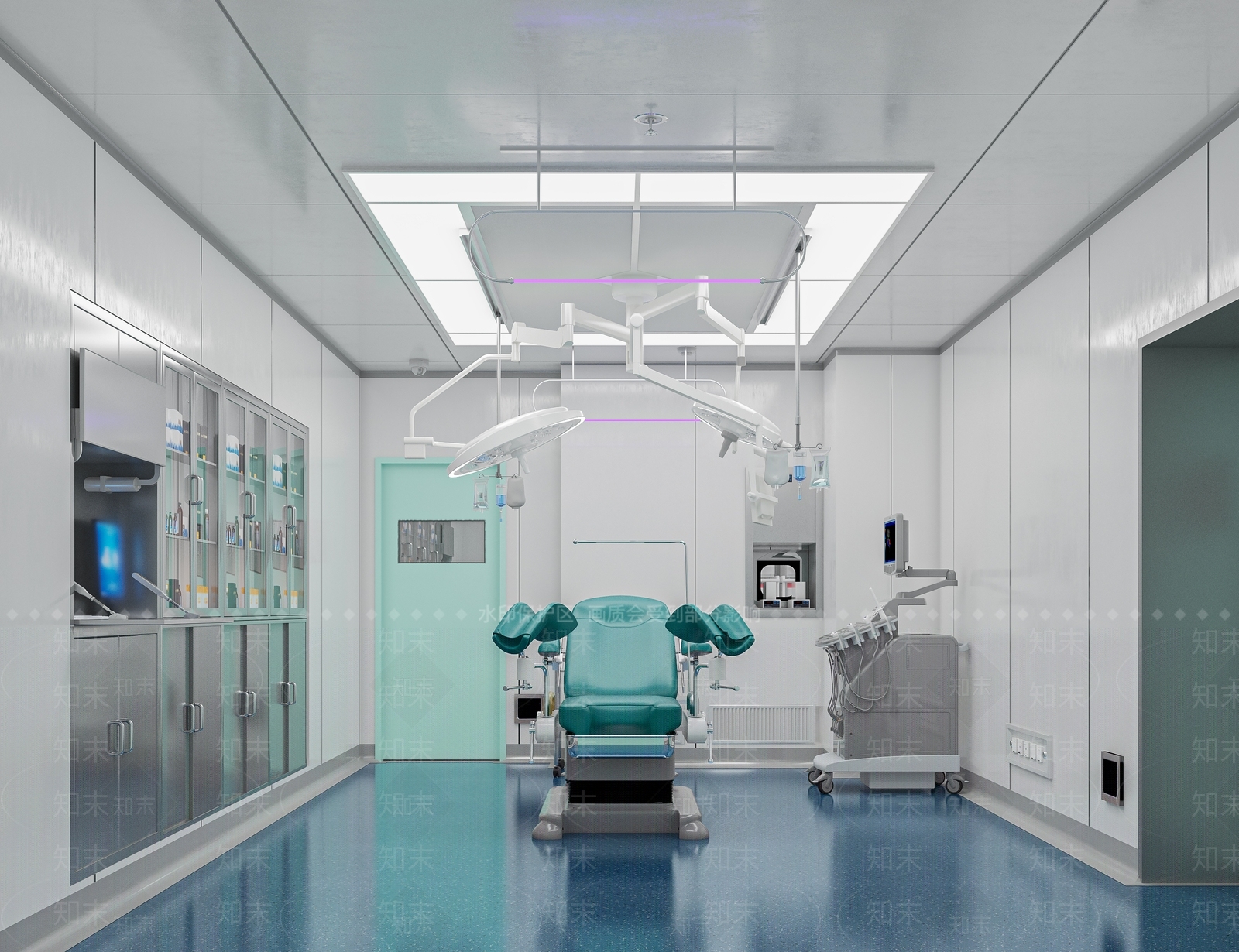 现代医院手术室3D模型下载【ID:1145907127】