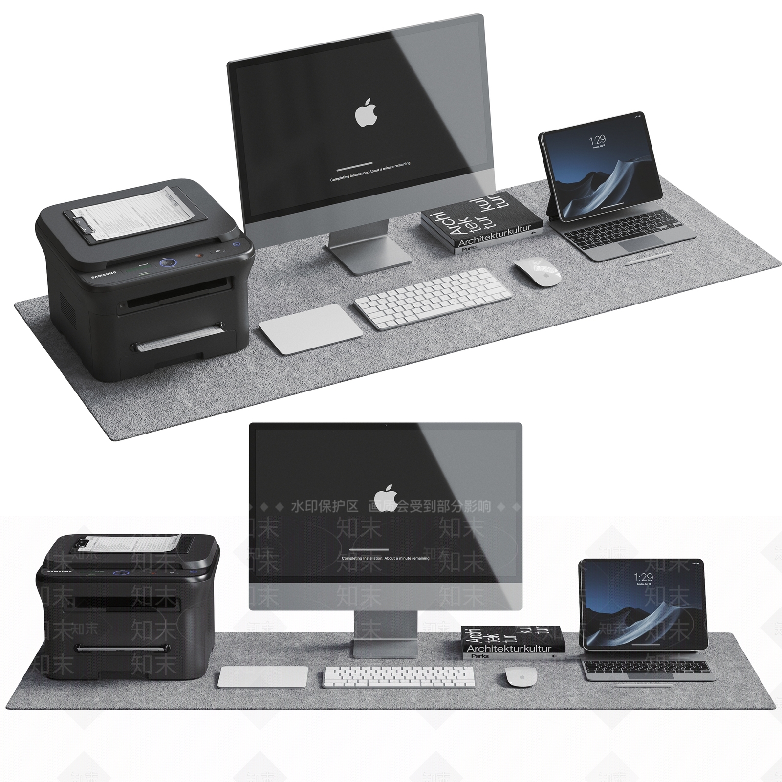 苹果电脑SU模型下载【ID:1145910007】