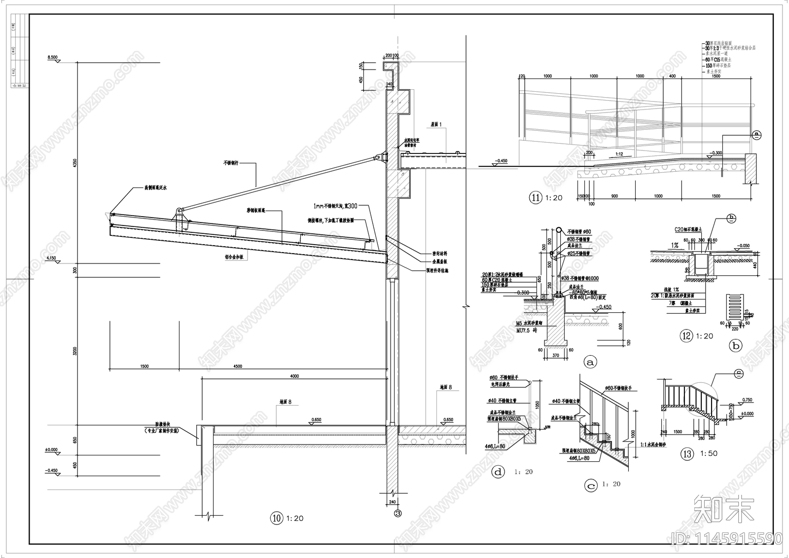 雅马哈机装车间建筑cad施工图下载【ID:1145915590】