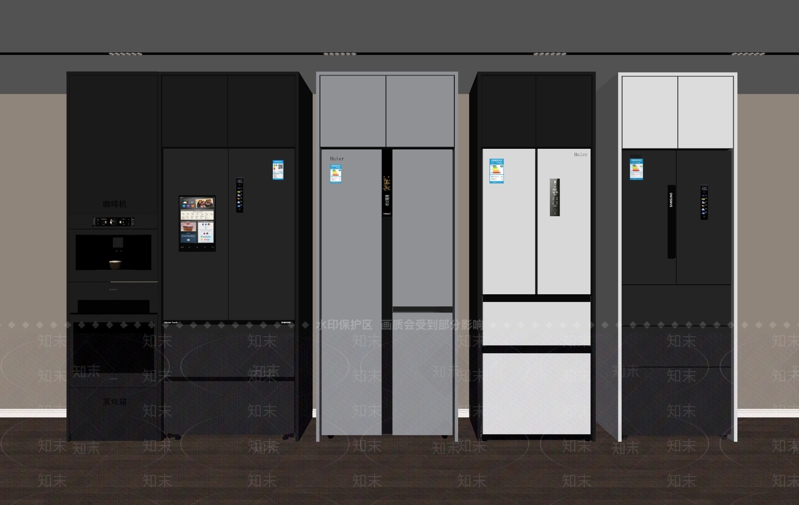 冰箱SU模型下载【ID:1145924659】
