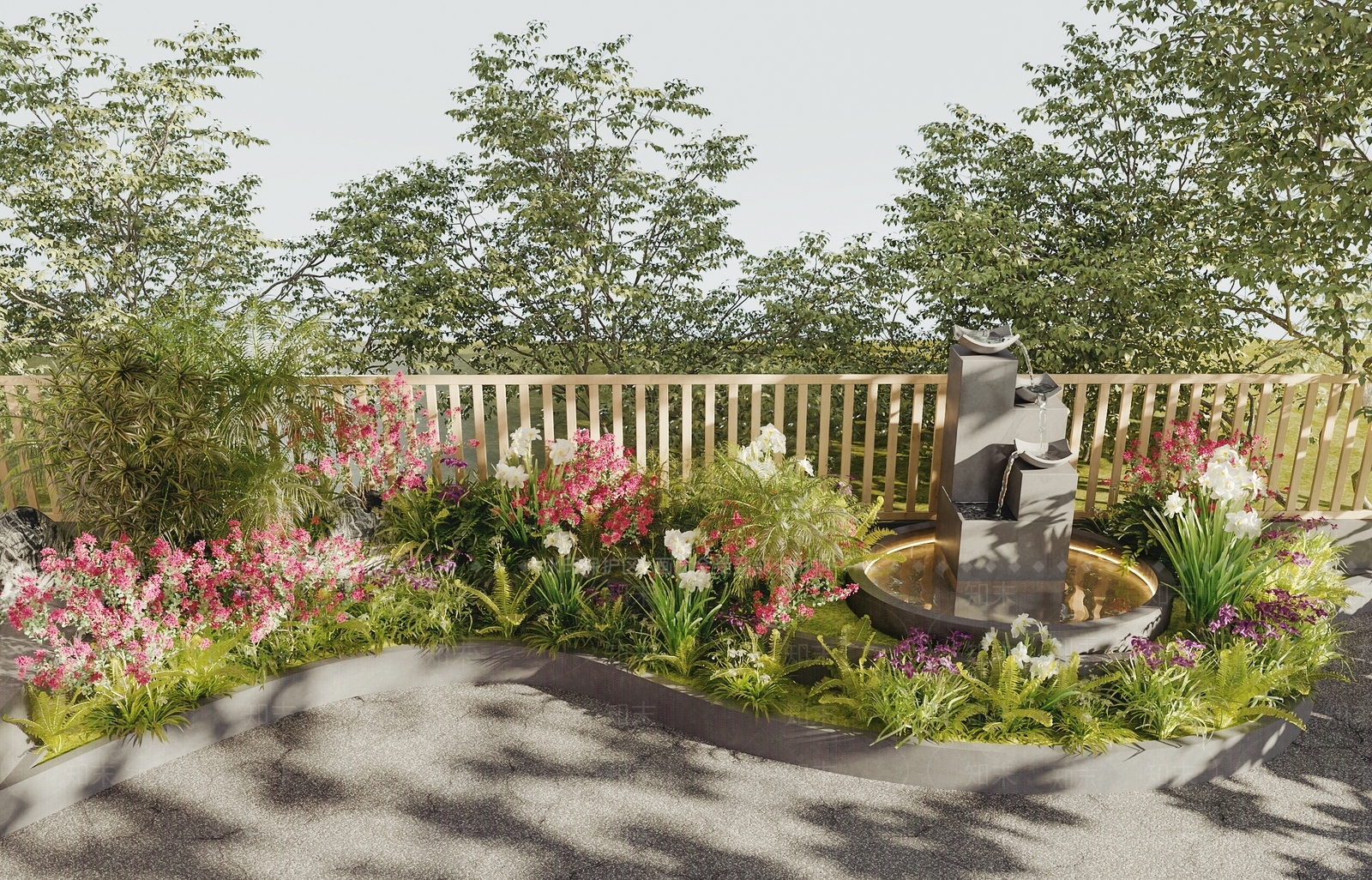 花草组合3D模型下载【ID:1145924565】
