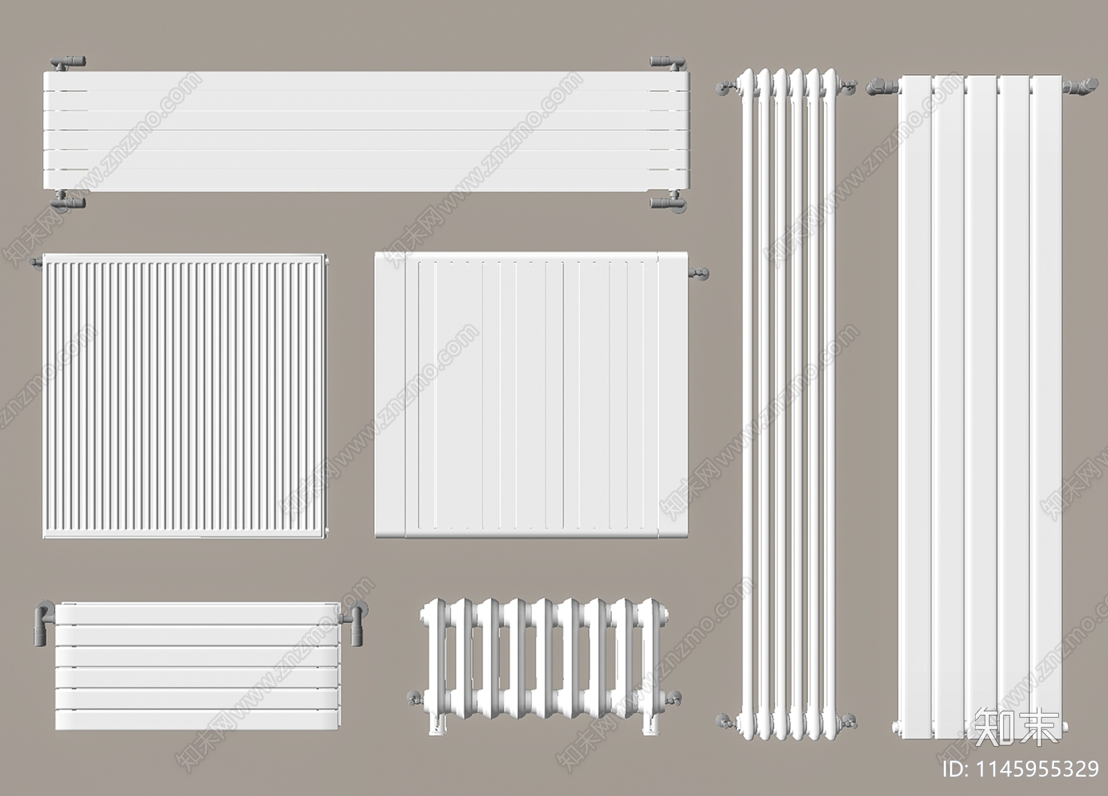 暖气片SU模型下载【ID:1145955329】
