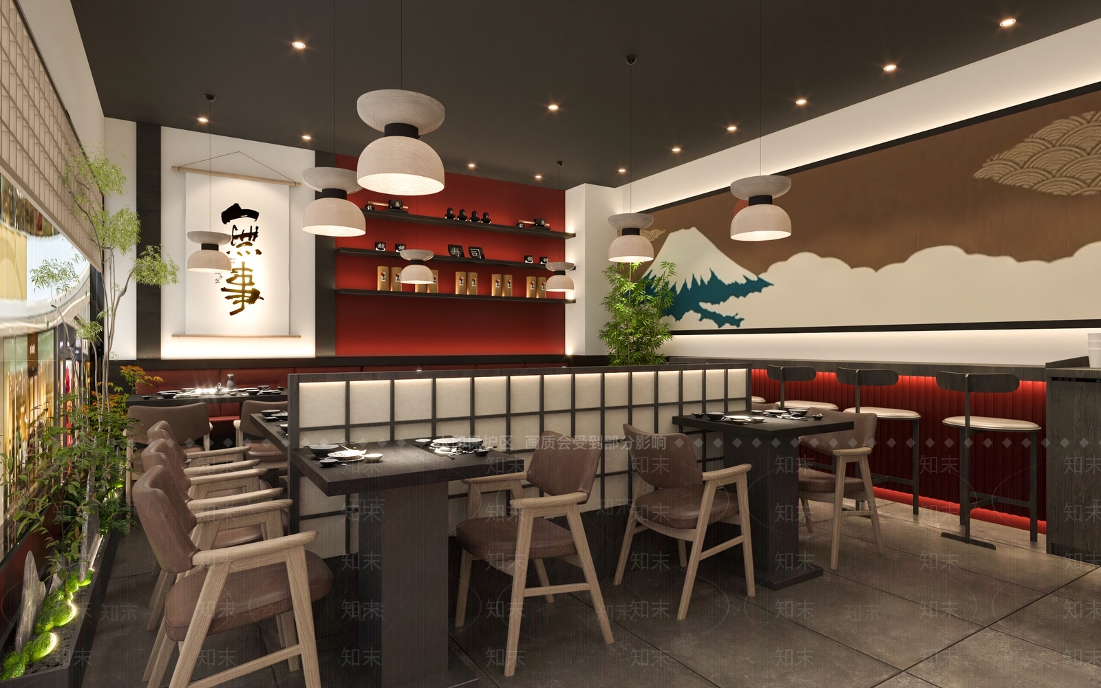 日式后厨3D模型下载【ID:1214056296】