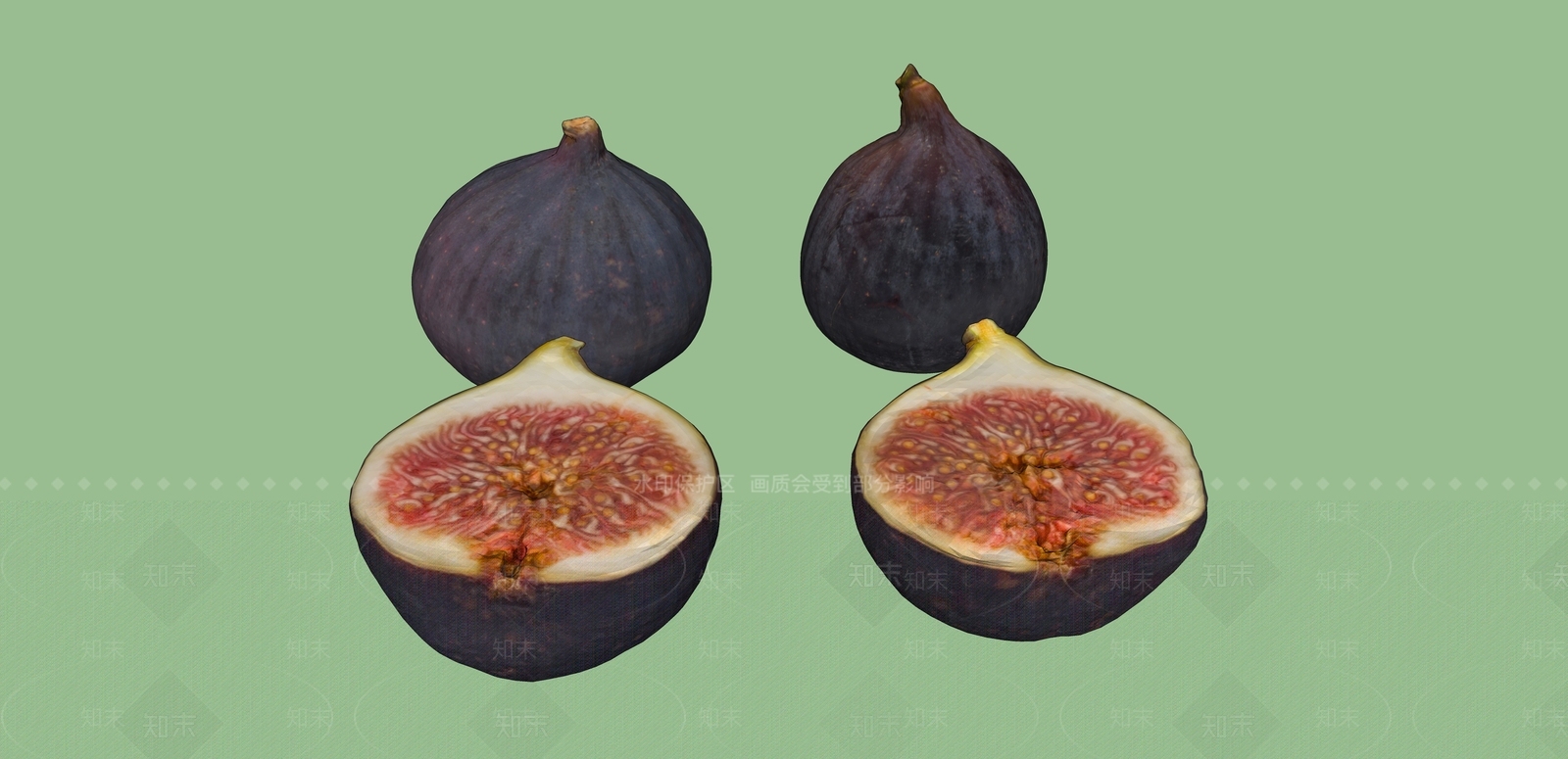 水果蔬菜SU模型下载【ID:1145959634】