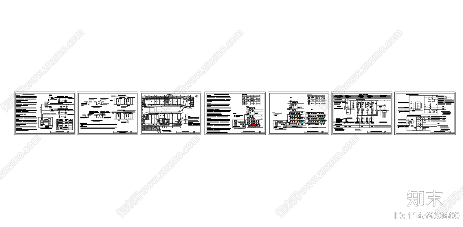 防火门监控系统图cad施工图下载【ID:1145960400】