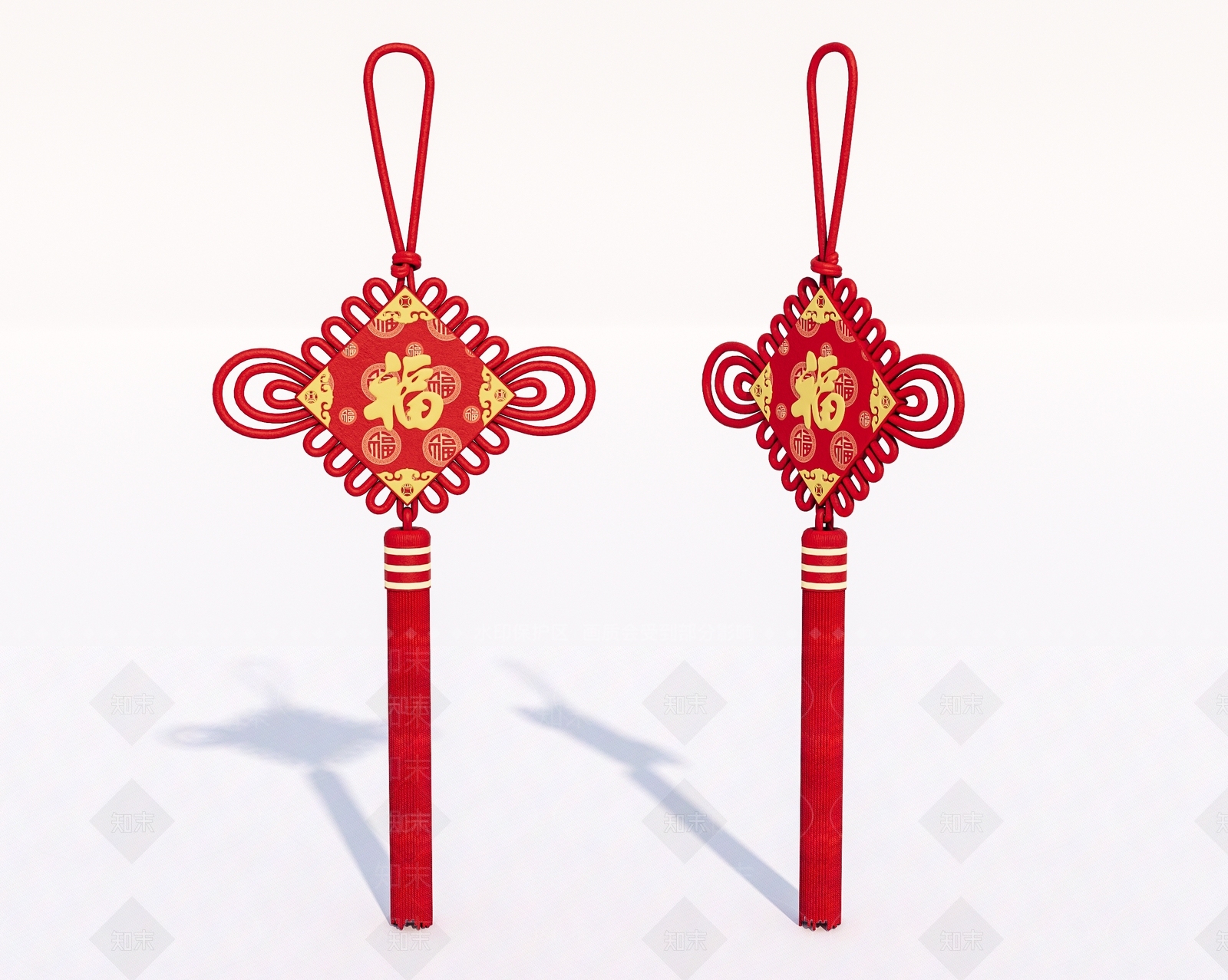 现代中国结3D模型下载【ID:1145977230】